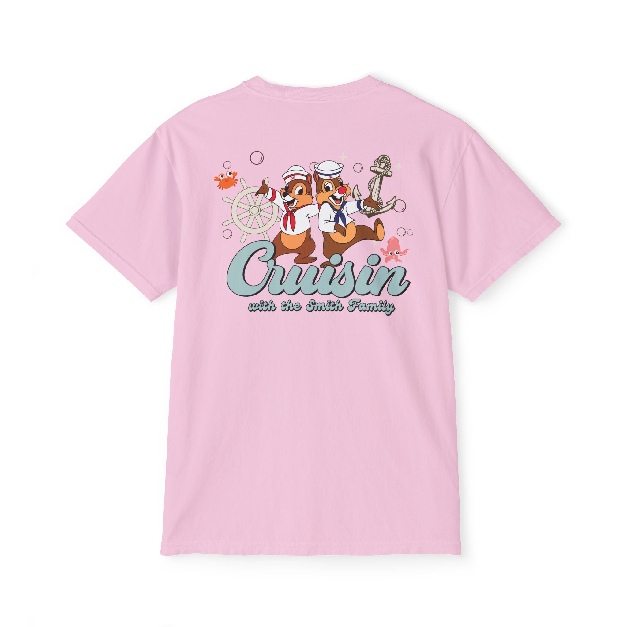 Magical Cruise Line "Cruisin" Pocket Tee - Chip & Dale
