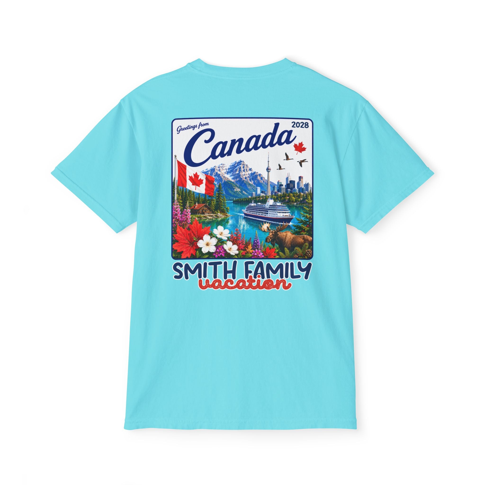 Greetings from Canada Pocket Tee - Suite Escape