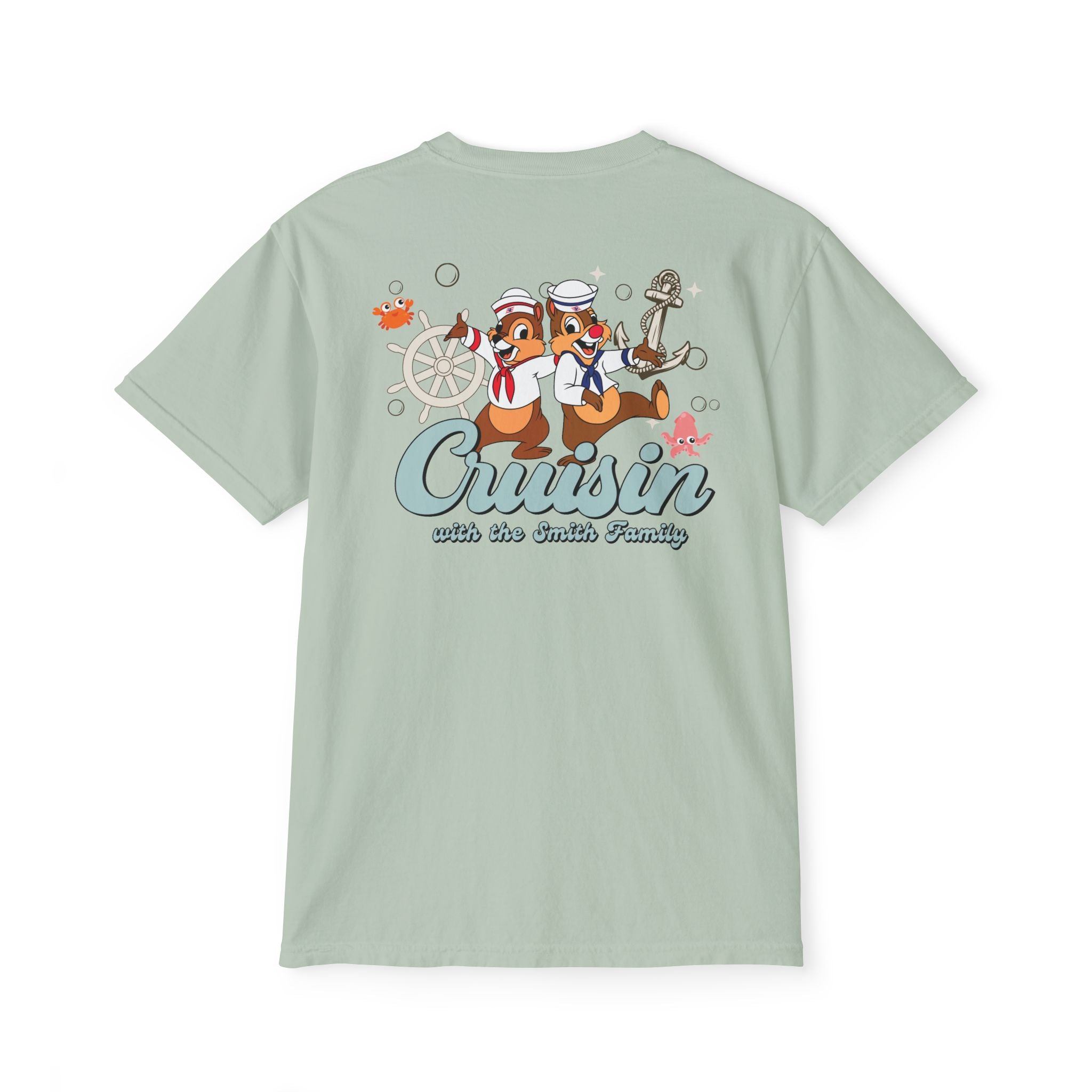 Magical Cruise Line "Cruisin" Pocket Tee - Chip & Dale