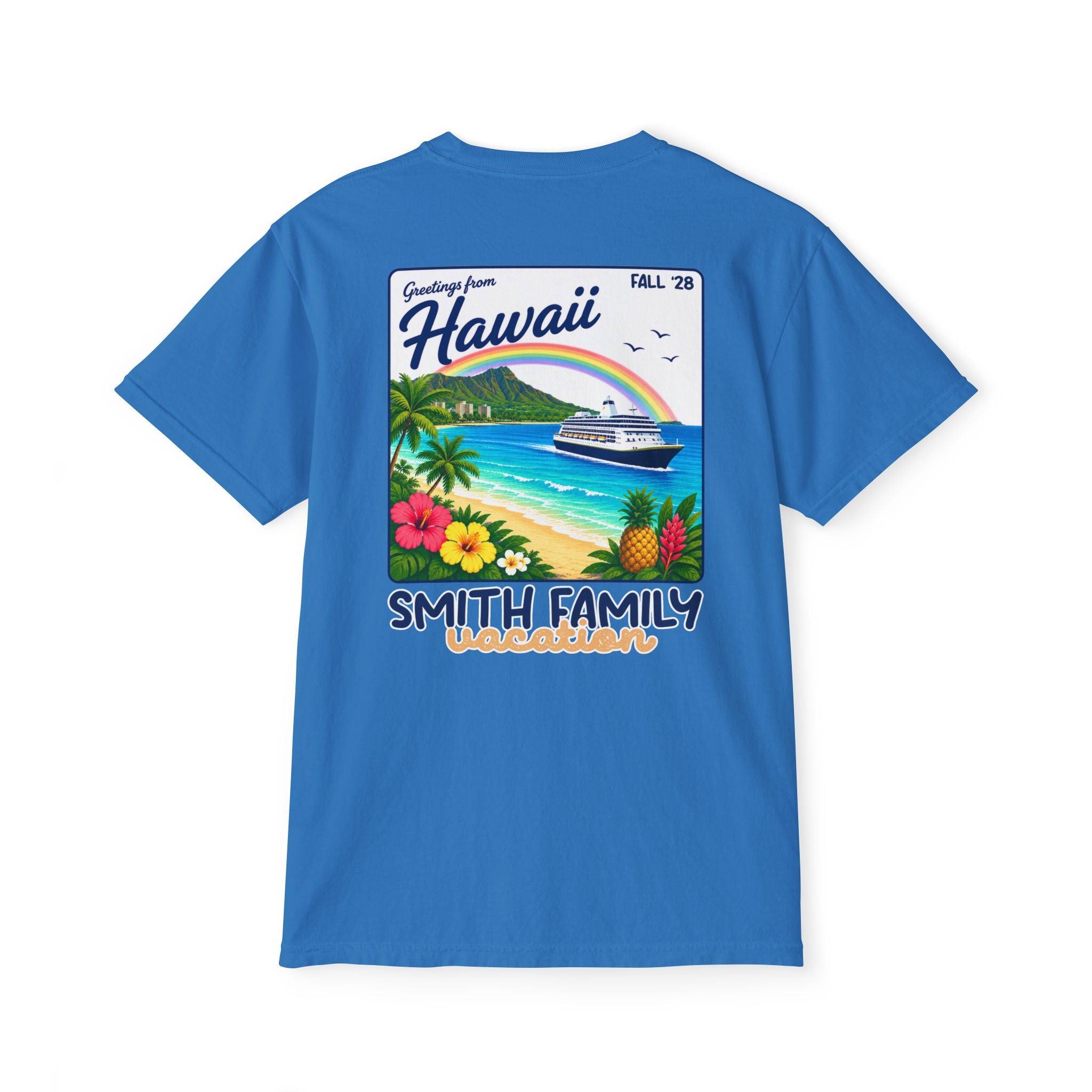 Greetings from Hawaii Pocket Tee - Suite Escape