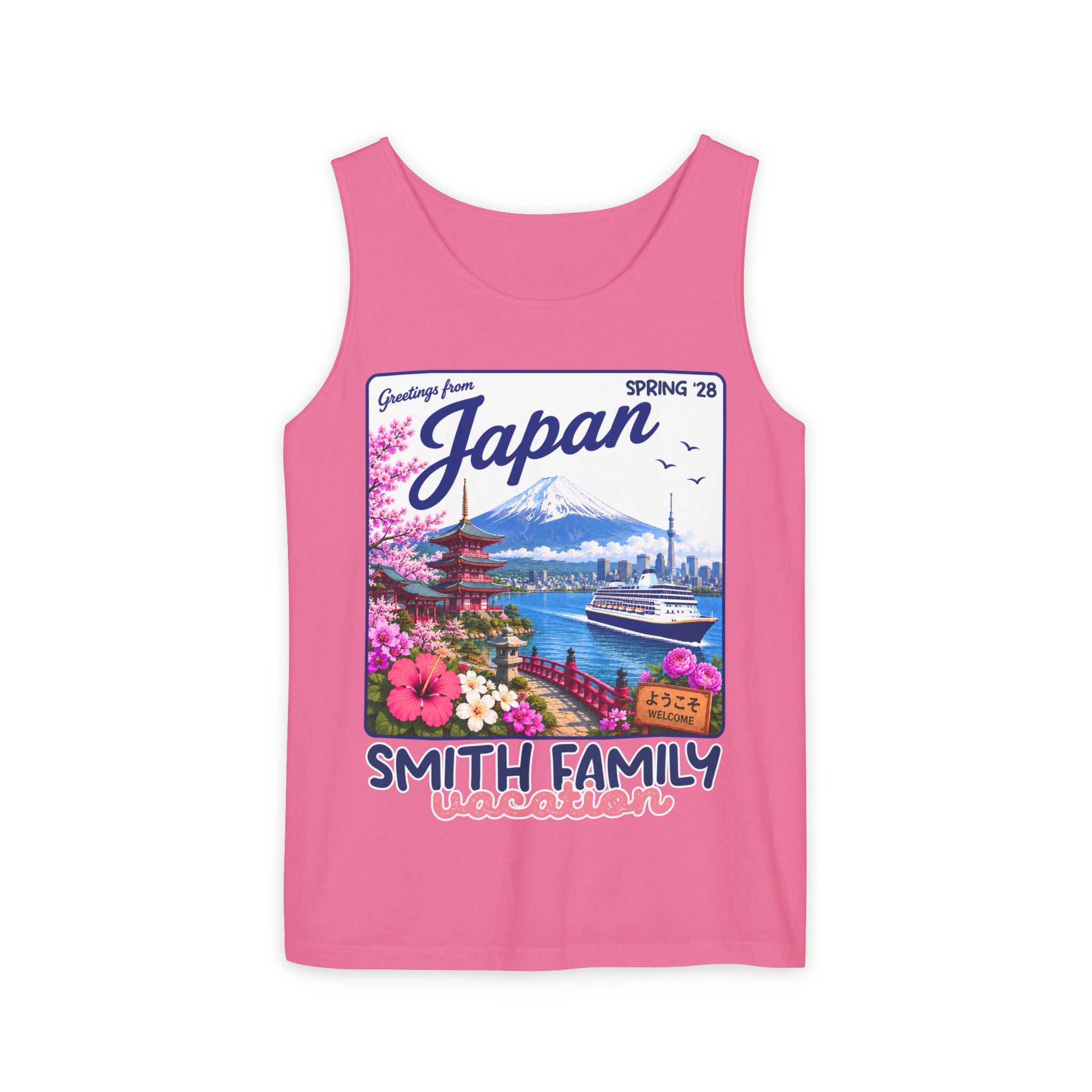 Greetings from Japan Tank Top - Suite Escape