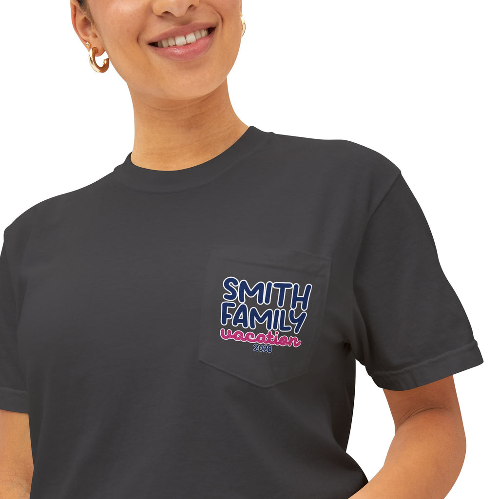 Greetings from Asia Pocket Tee - Suite Escape