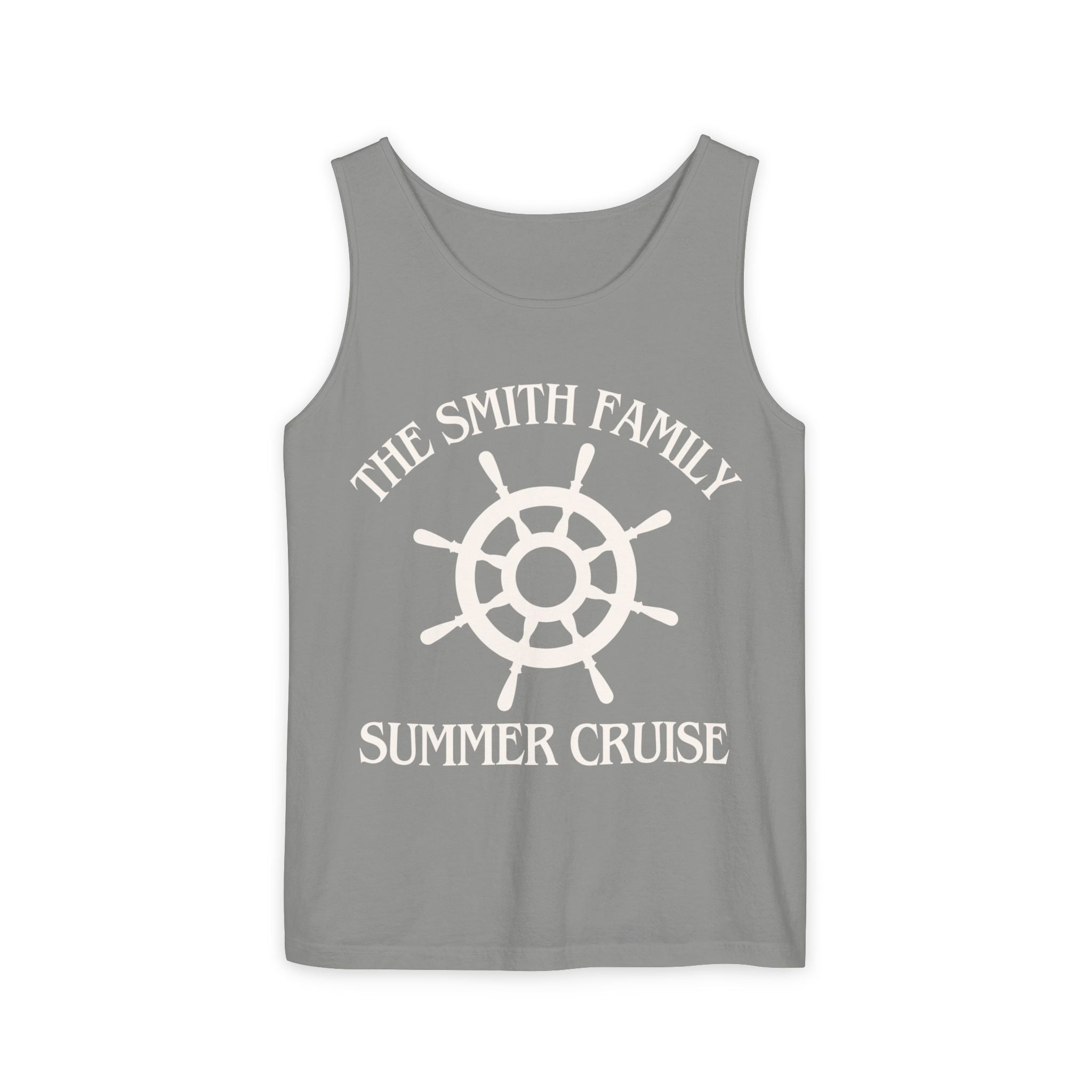 Personalized Ship Wheel Tank Top - Suite Escape