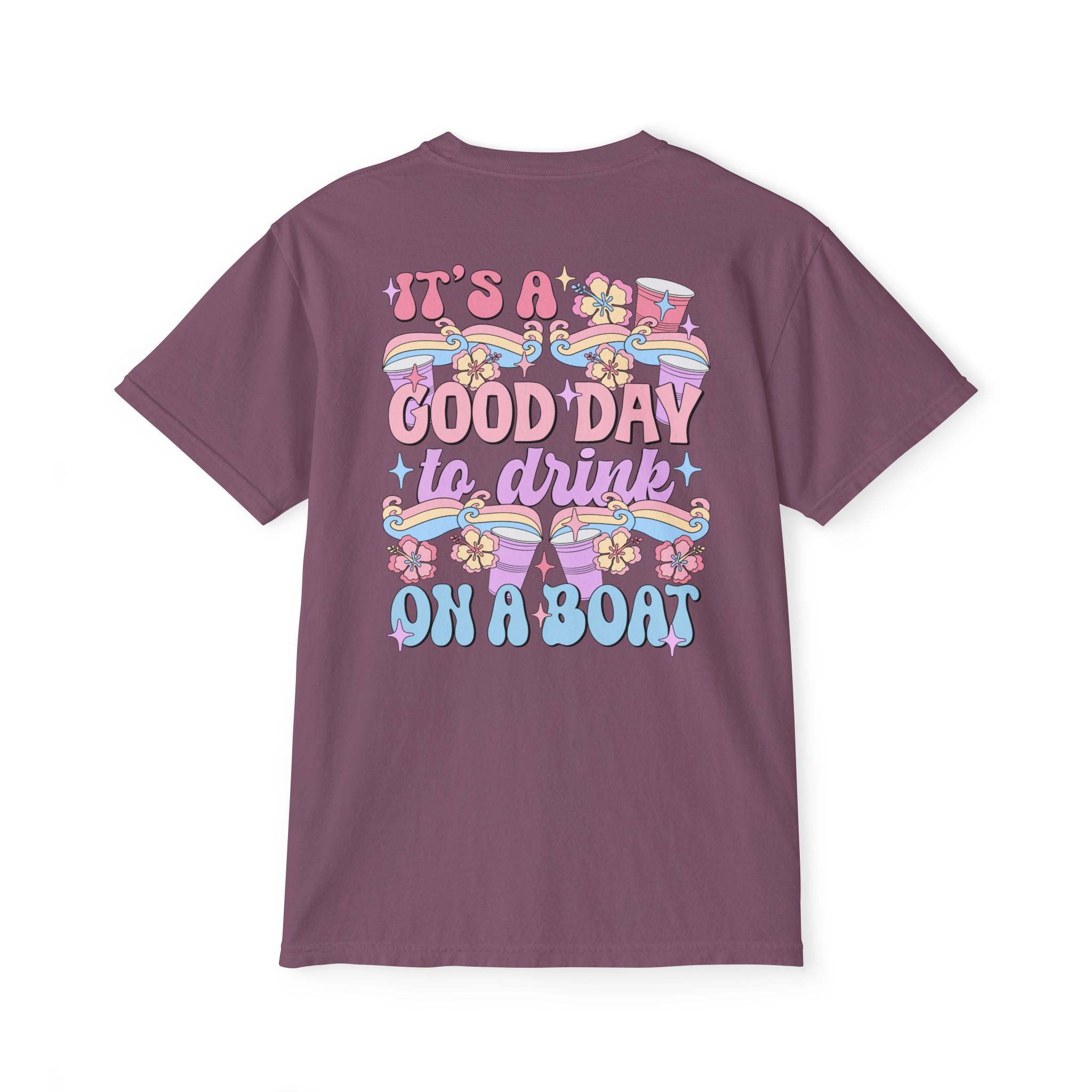 Good Day to Drink On a Boat Pocket Tee