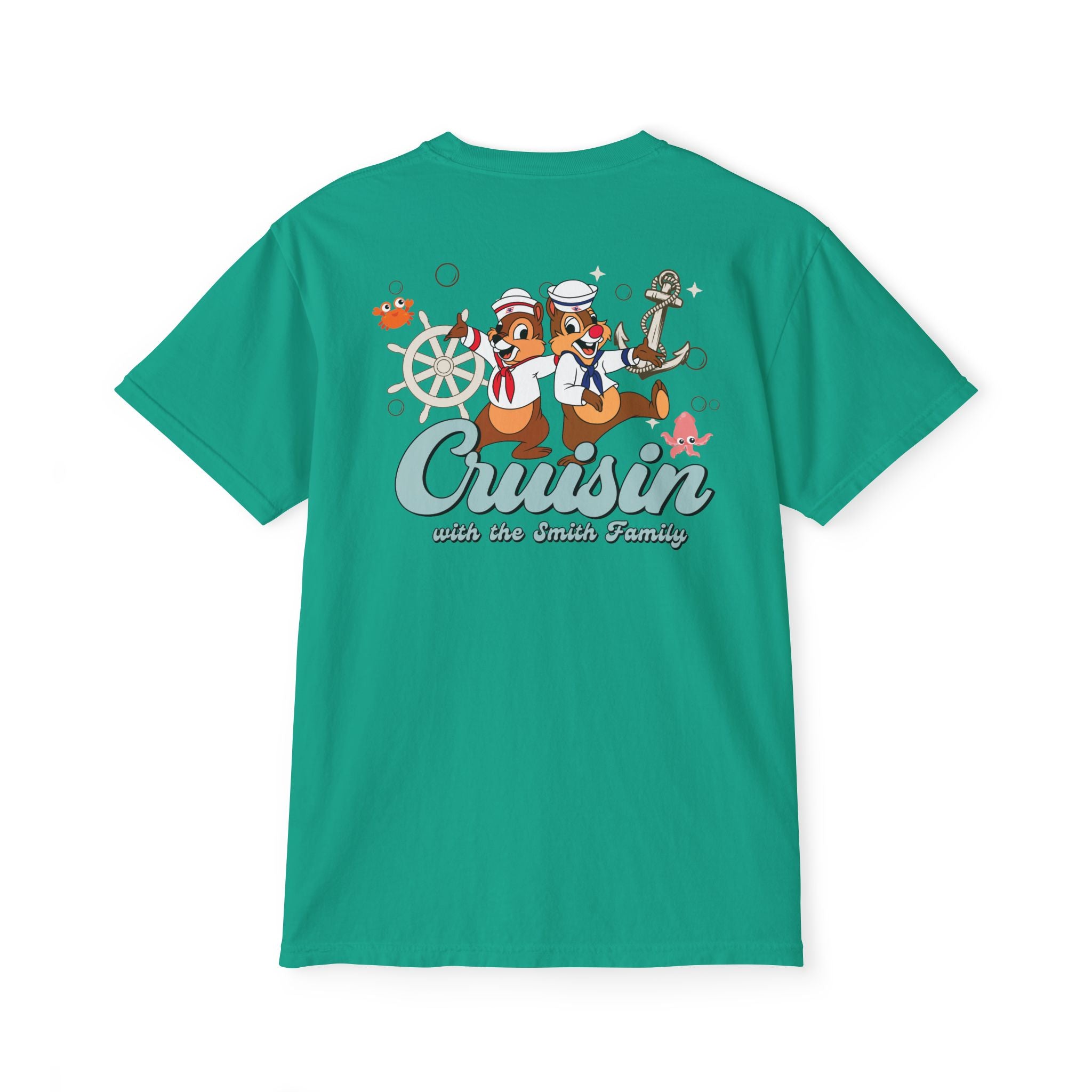 Magical Cruise Line "Cruisin" Pocket Tee - Chip & Dale