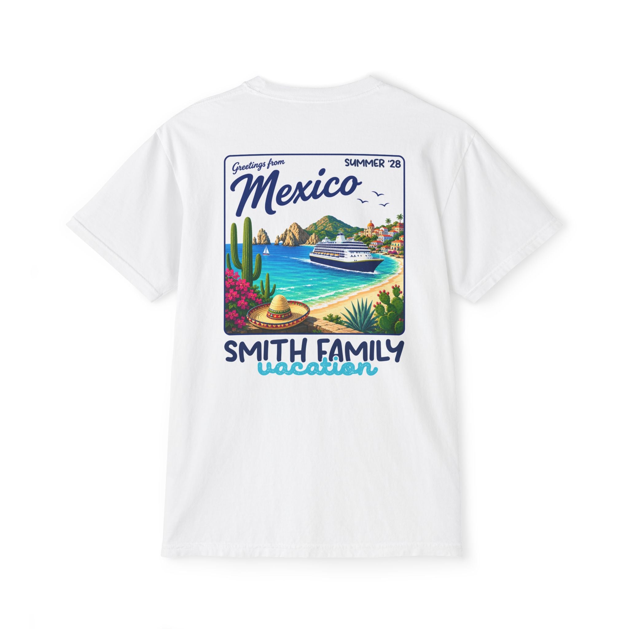 Greetings from Mexico Pocket Tee - Suite Escape