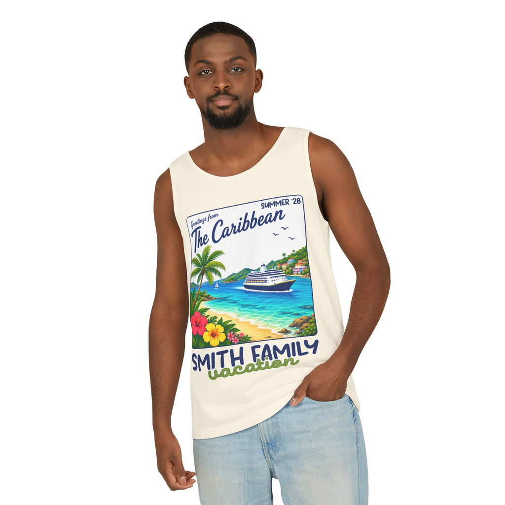 Greetings from the Caribbean Tank Top - Suite Escape