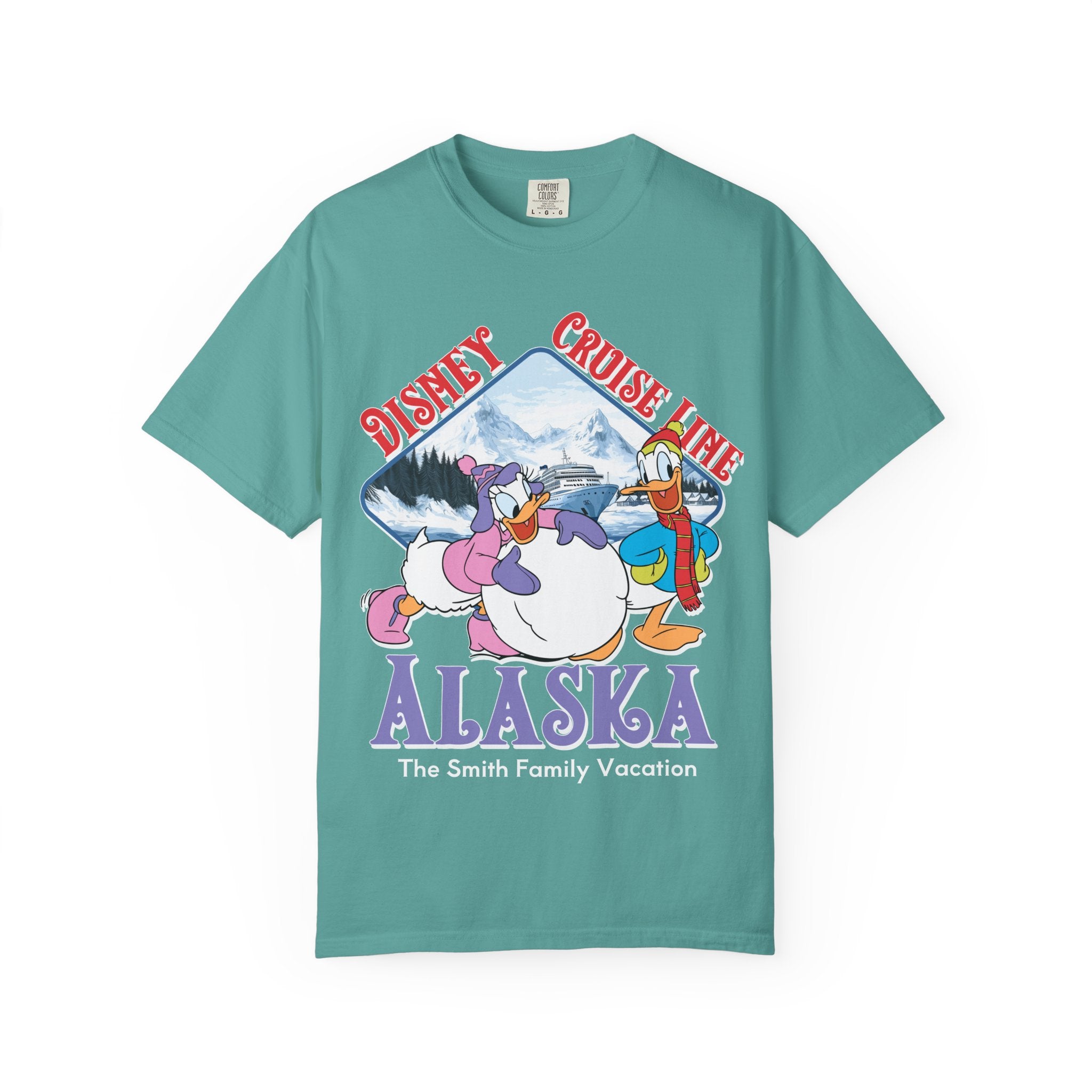 Magical Cruise Line Alaska Shirt - Donald & Daisy