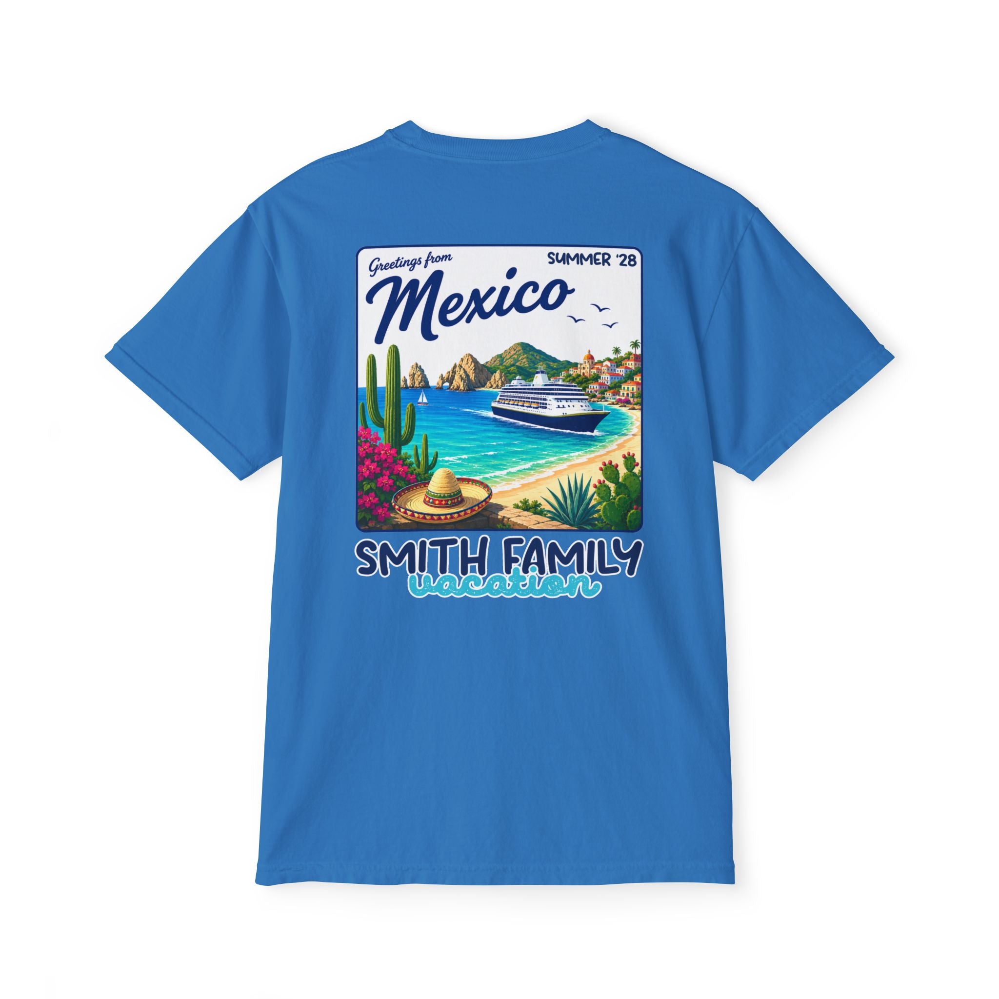 Greetings from Mexico Pocket Tee - Suite Escape