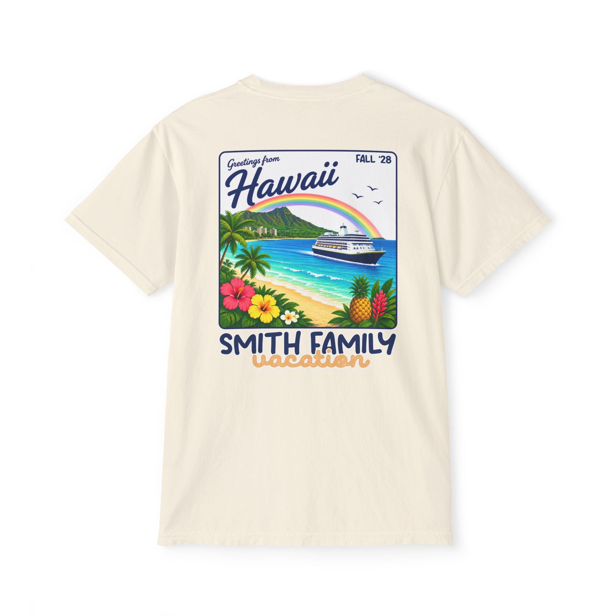 Greetings from Hawaii Pocket Tee - Suite Escape