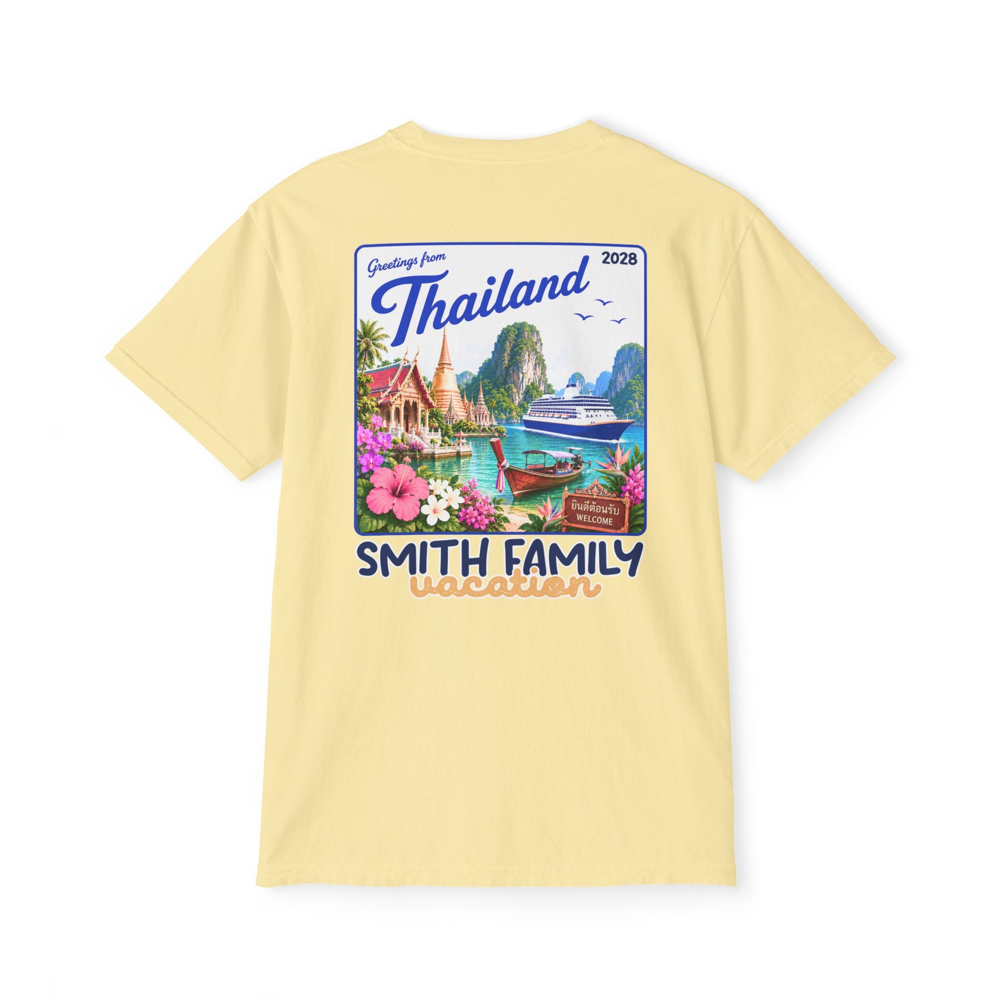 Greetings from Thailand Pocket Tee - Suite Escape
