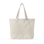 Personalized Zippered Canvas Tote Bag