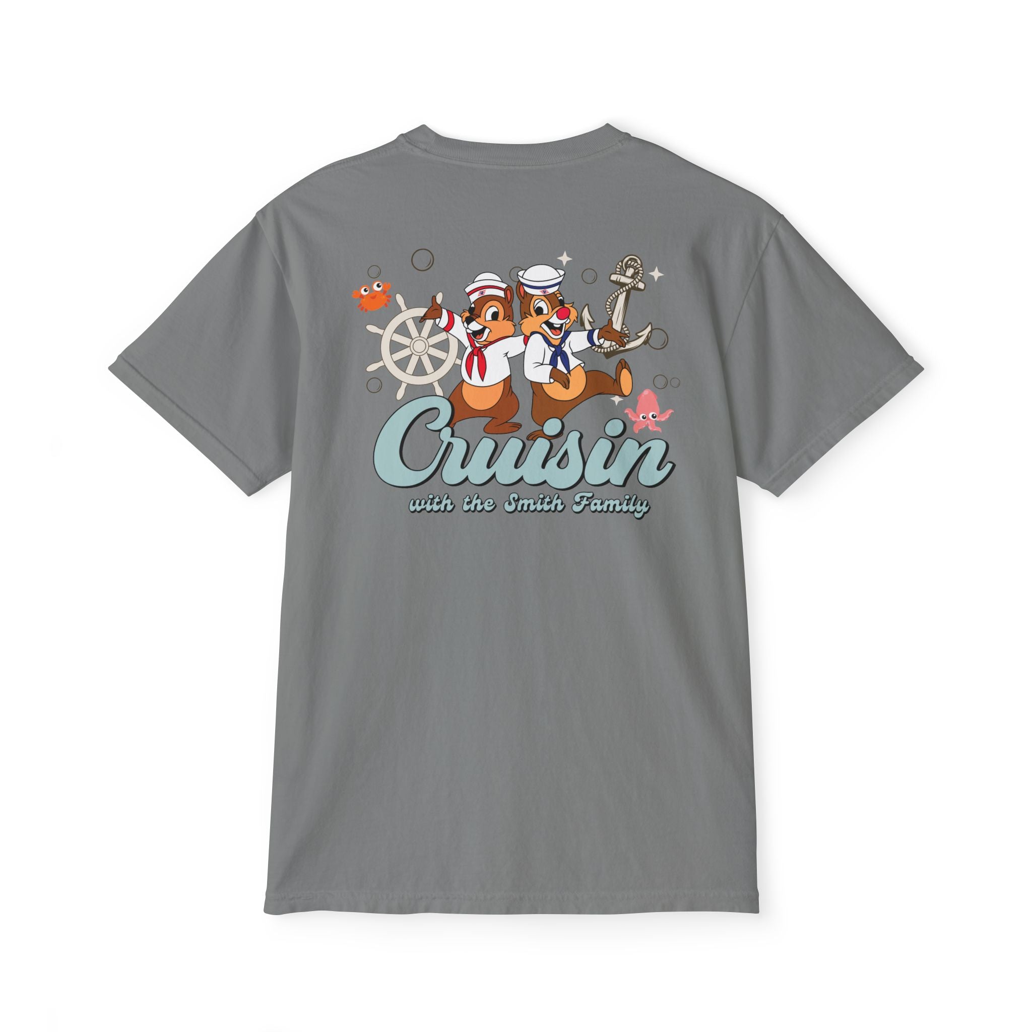 Magical Cruise Line "Cruisin" Pocket Tee - Chip & Dale