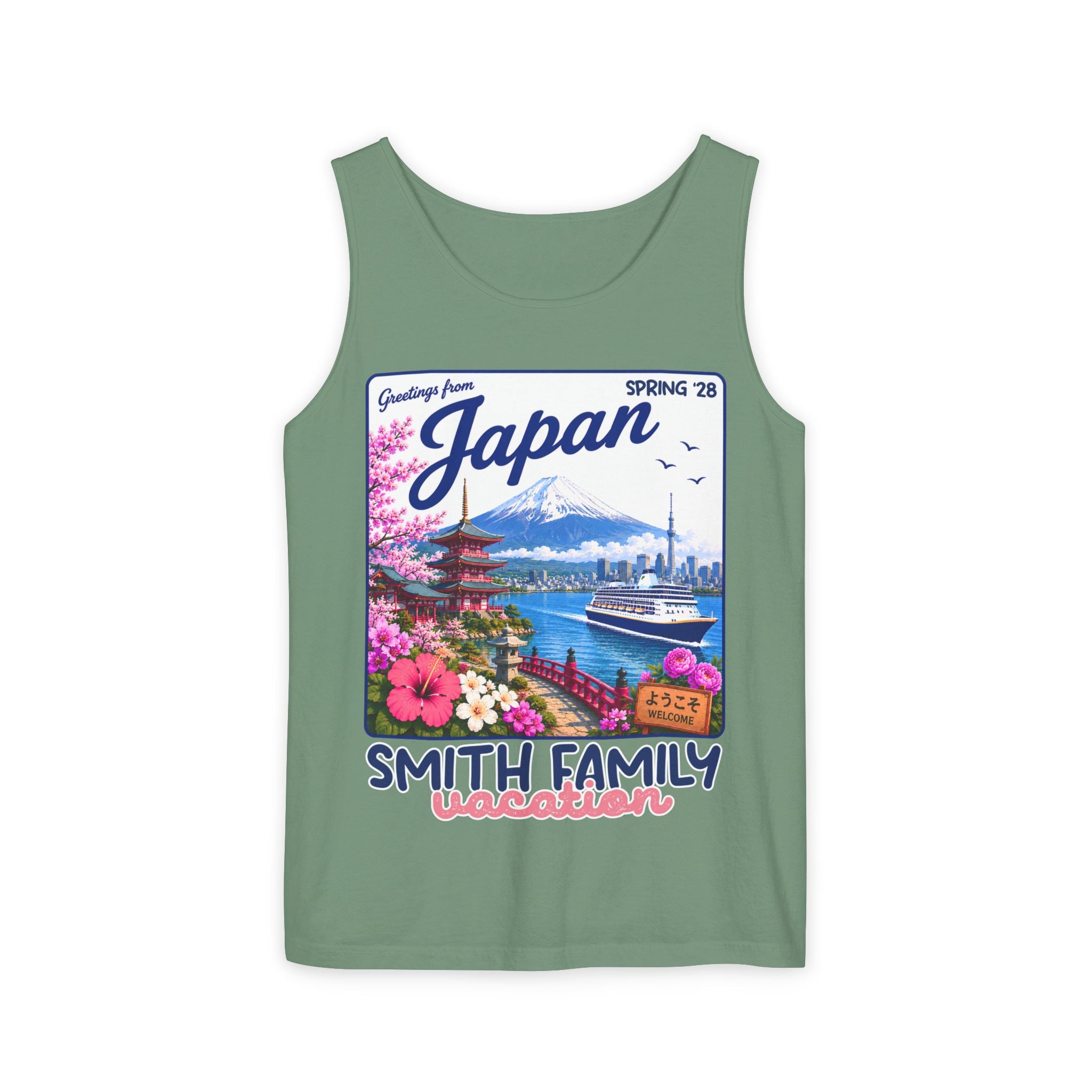 Greetings from Japan Tank Top - Suite Escape