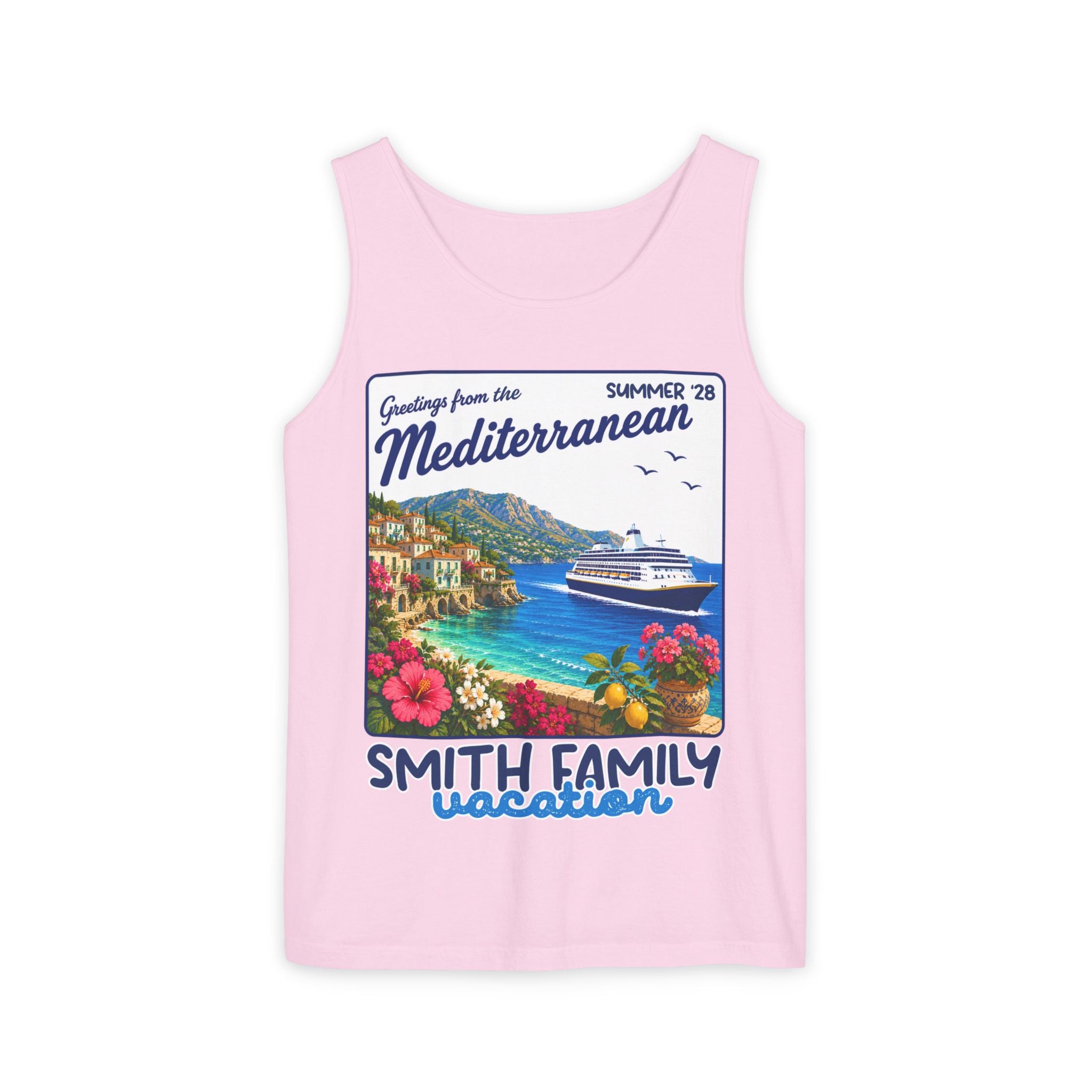 Greetings from the Mediterranean Tank Top - Suite Escape