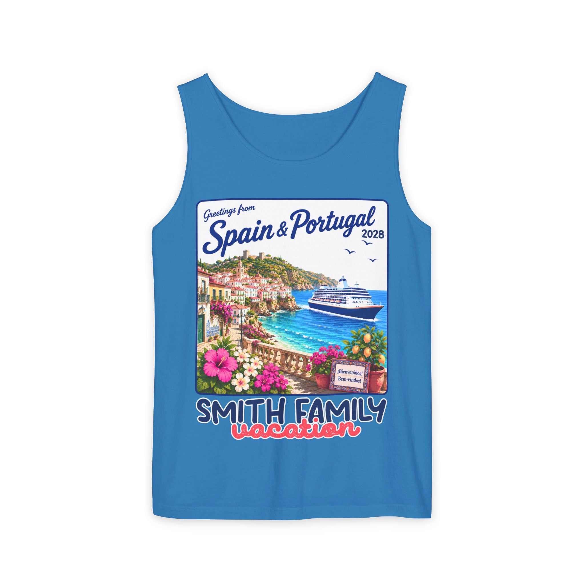 Greetings from Spain & Portugal Tank Top - Suite Escape
