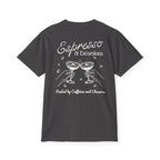 Espresso & Excusions Pocket Tee - Suite Escape