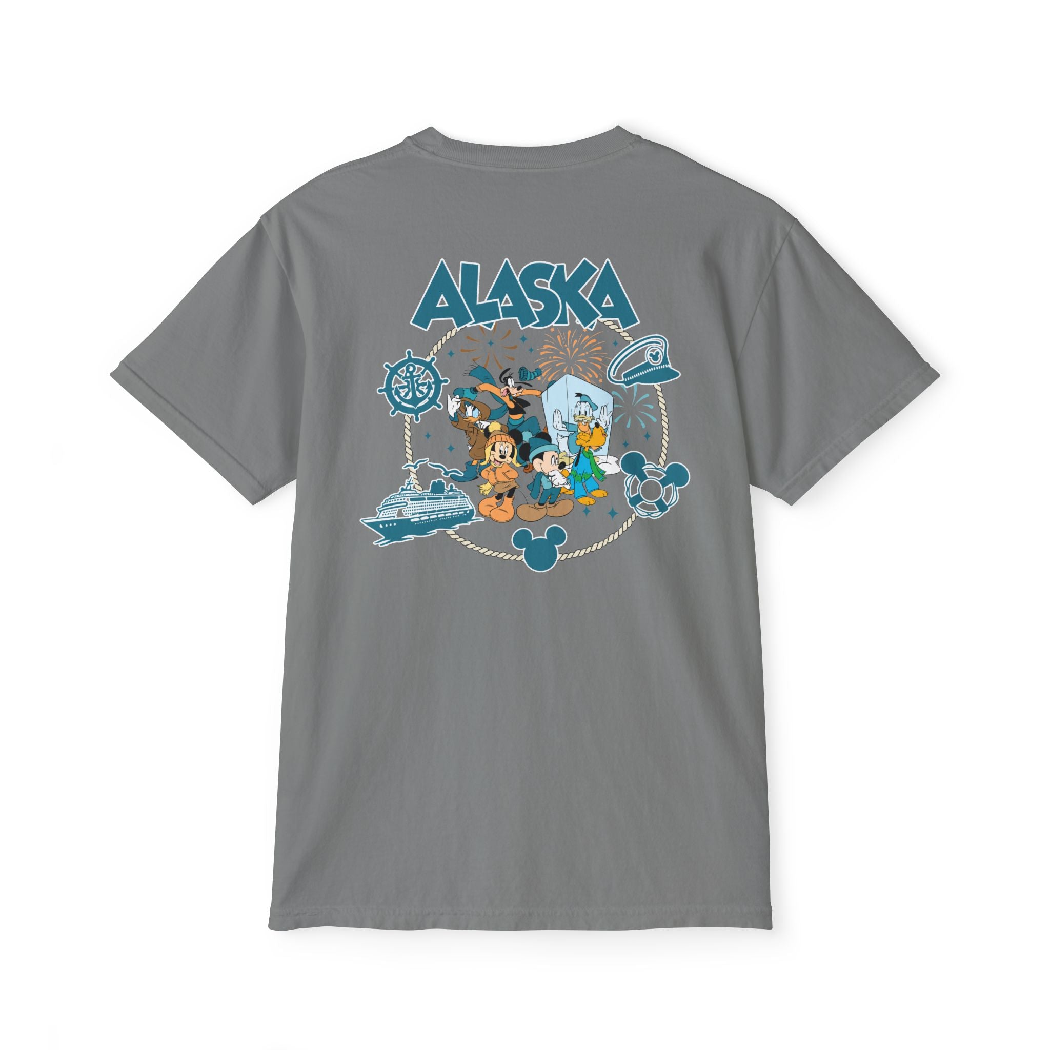 Magical Cruise Line Alaska Pocket Tee - Mickey
