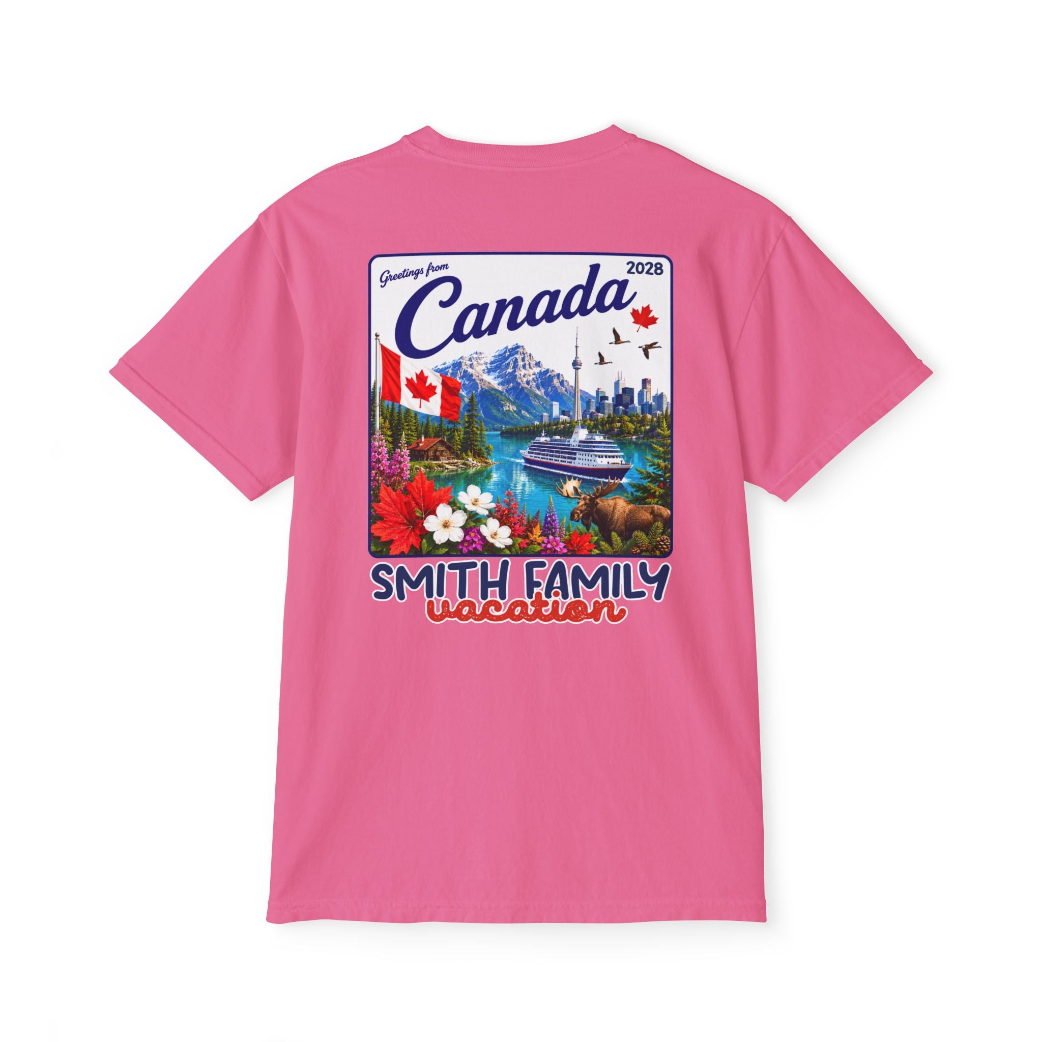 Greetings from Canada Pocket Tee - Suite Escape