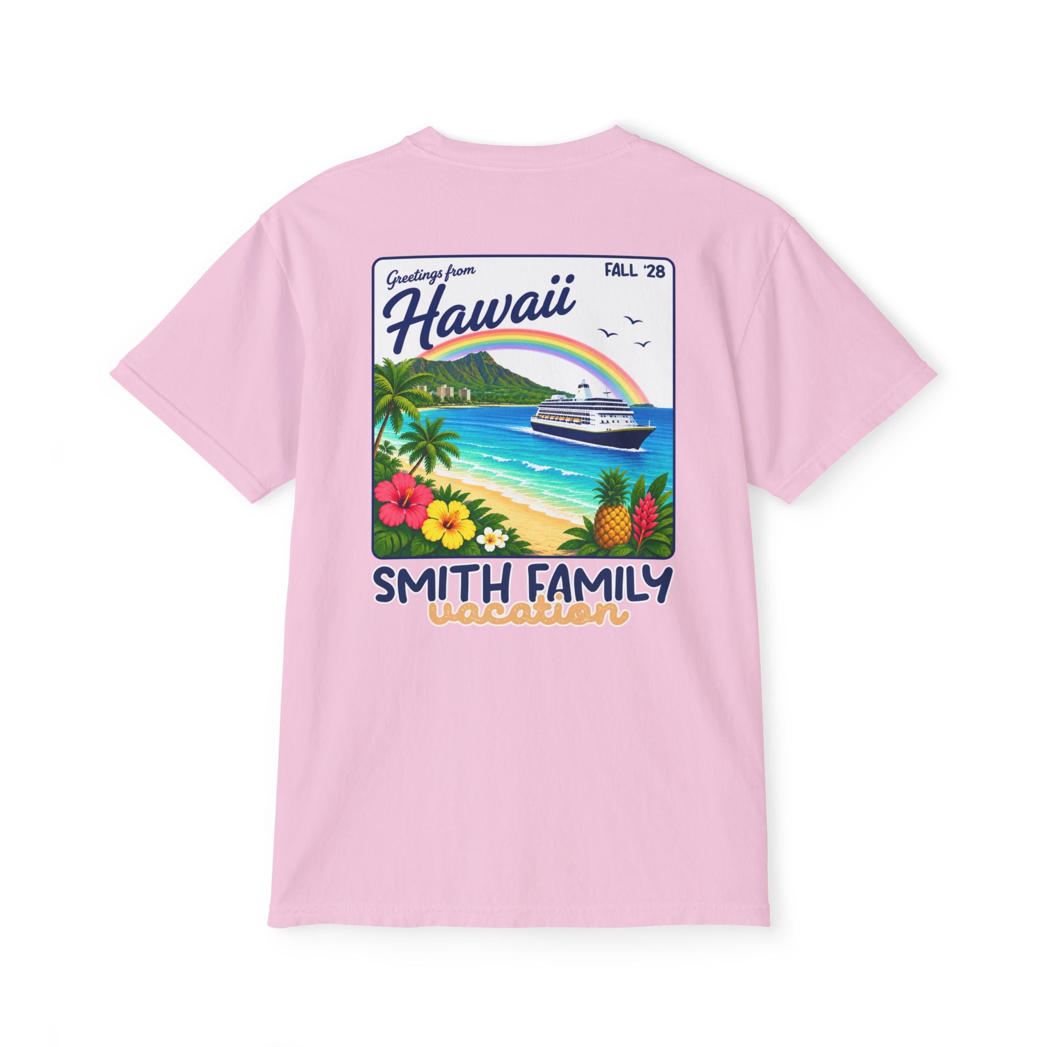 Greetings from Hawaii Pocket Tee - Suite Escape
