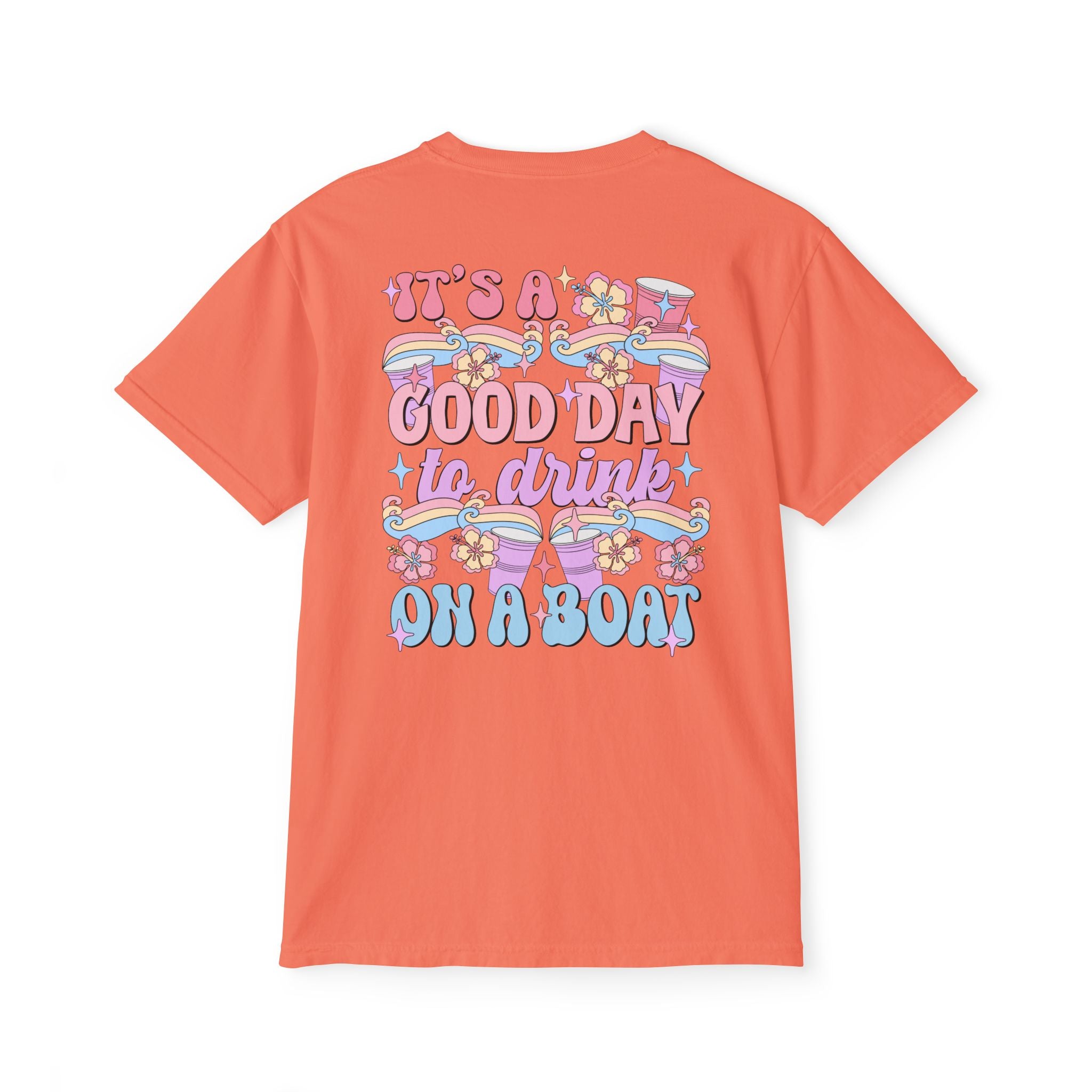 Good Day to Drink On a Boat Pocket Tee