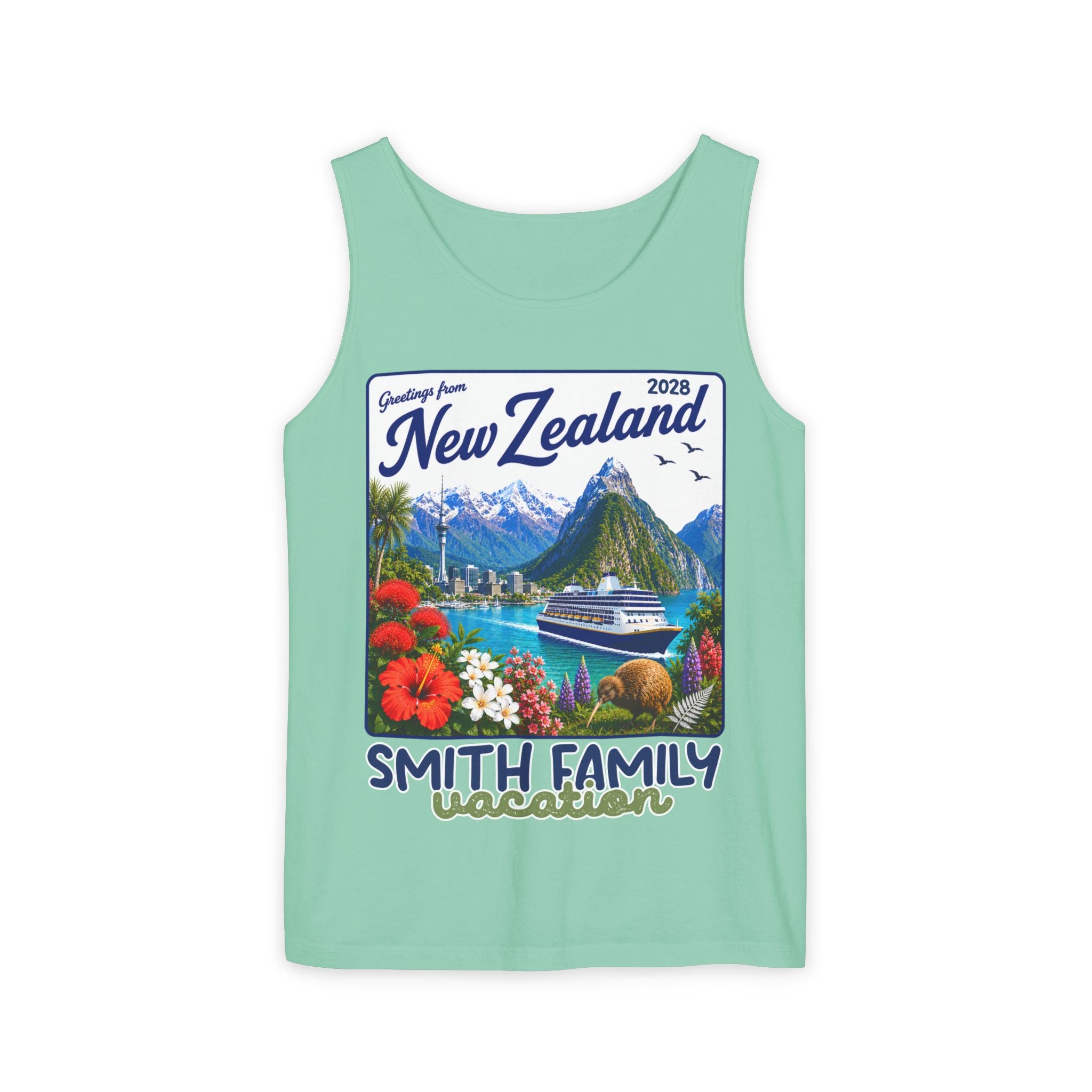 Greetings from New Zealand Tank Top - Suite Escape