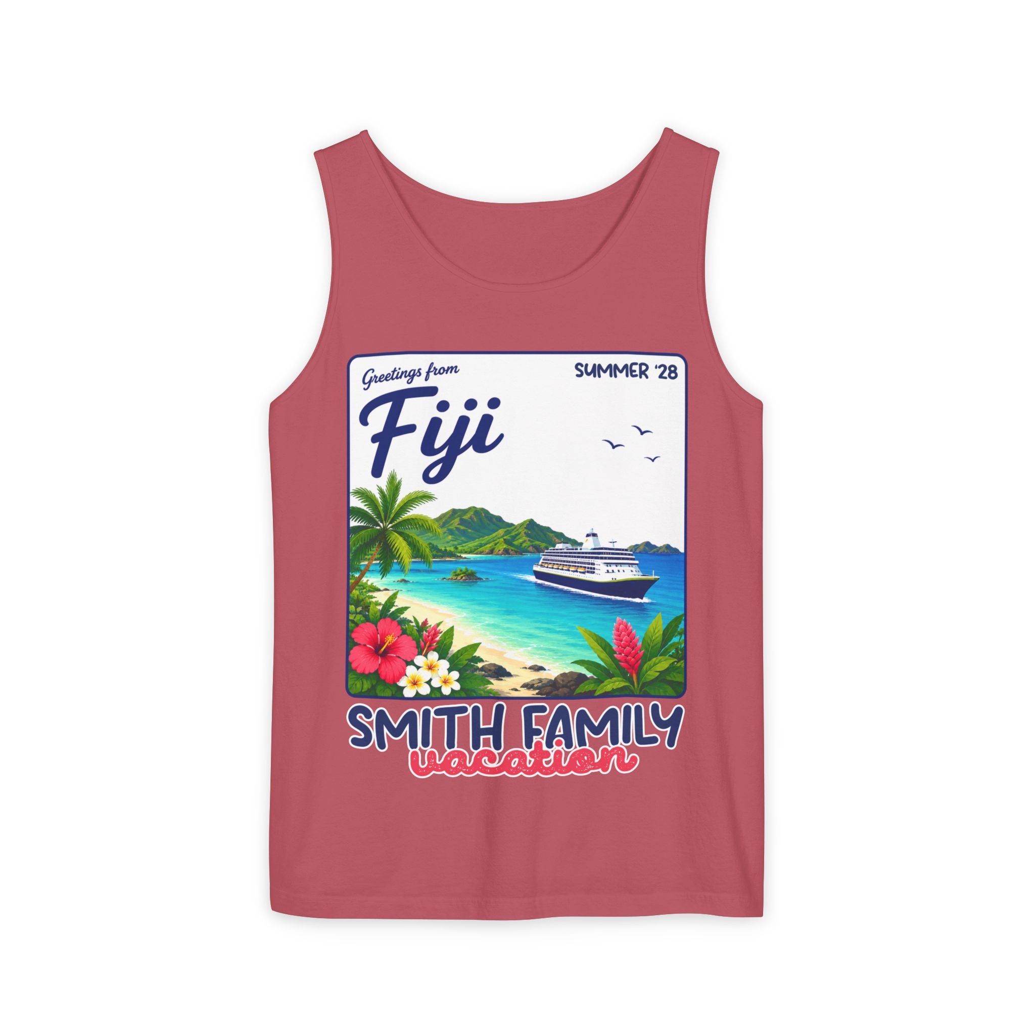 Greetings from Fiji Tank Top - Suite Escape
