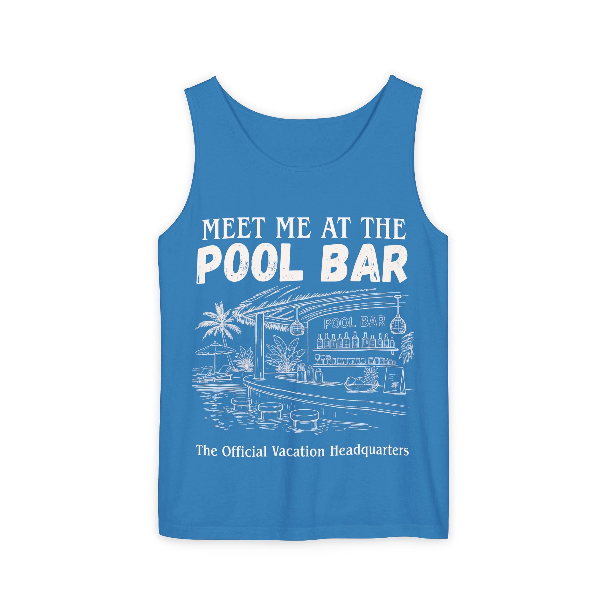 Meet Me at the Pool Bar Tank Top - Suite Escape