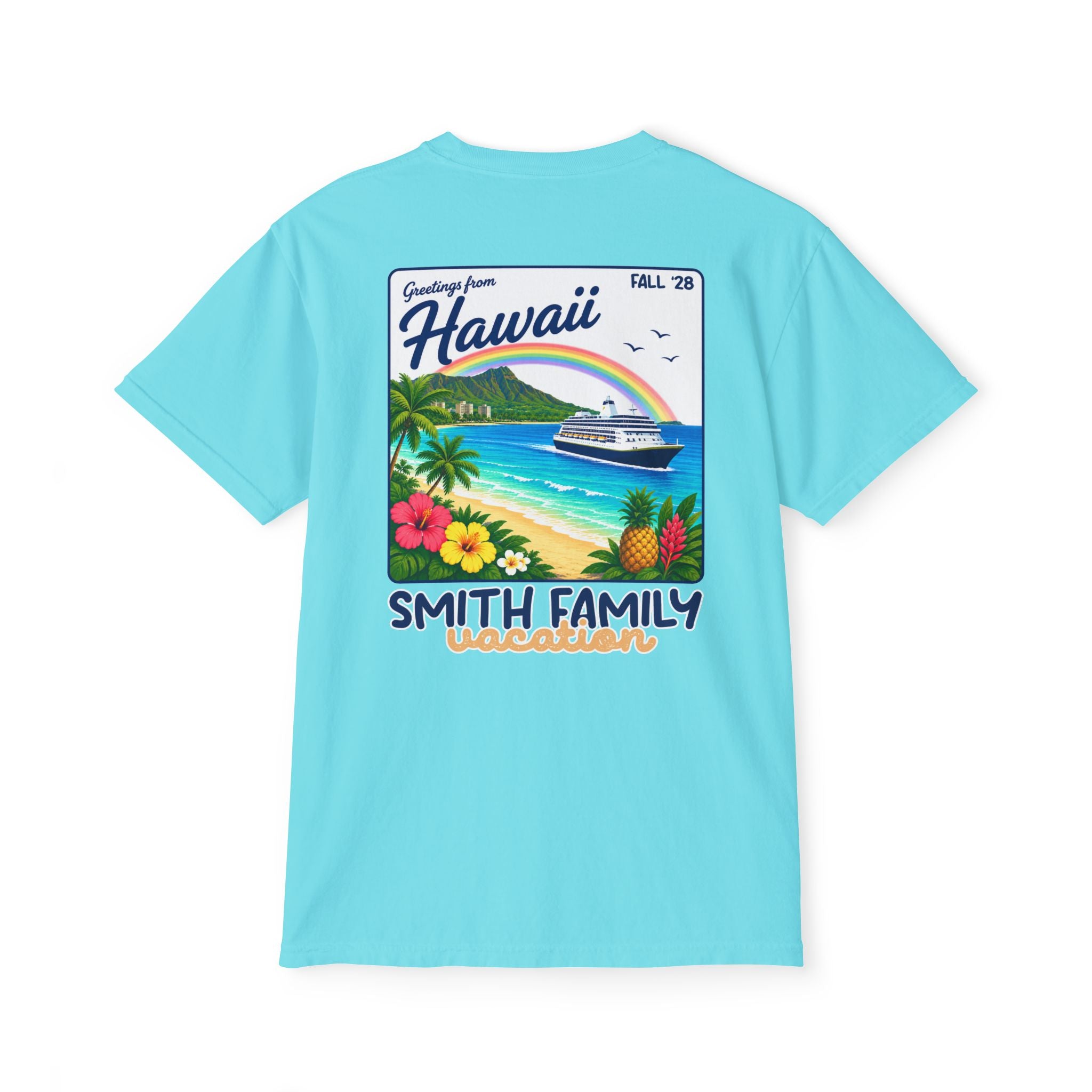 Greetings from Hawaii Pocket Tee - Suite Escape