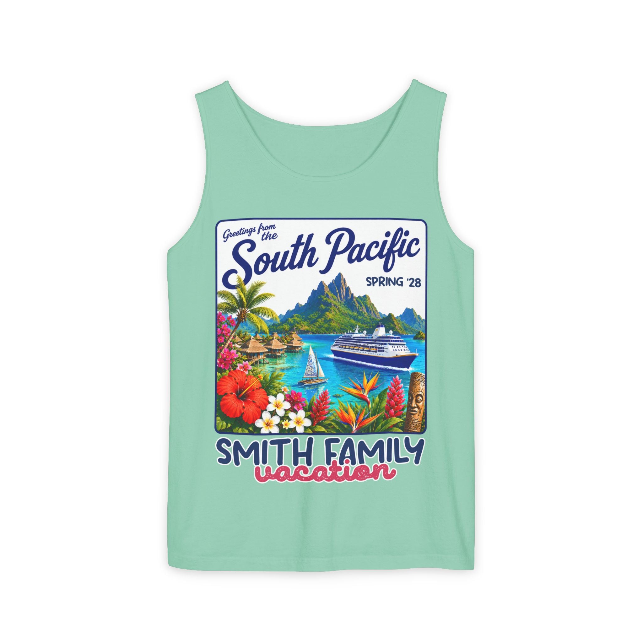 Greetings from the South Pacific Tank Top - Suite Escape