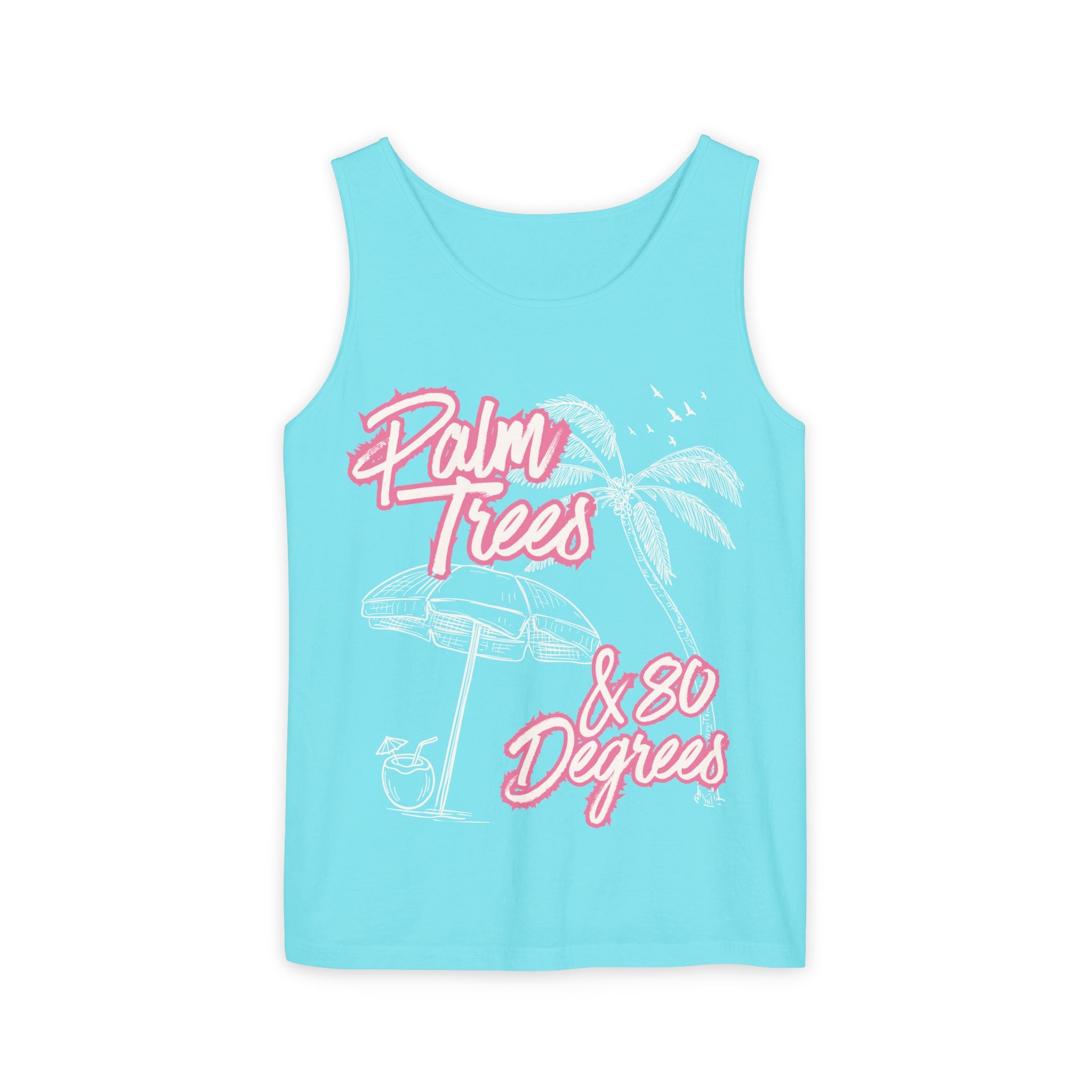 Palm Trees & 80 Degrees Tank Top - Suite Escape