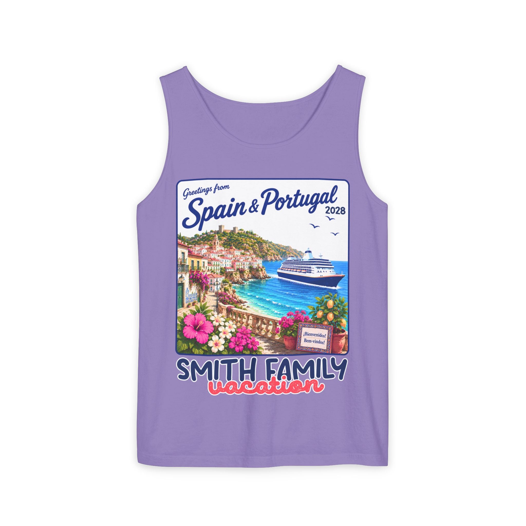 Greetings from Spain & Portugal Tank Top - Suite Escape