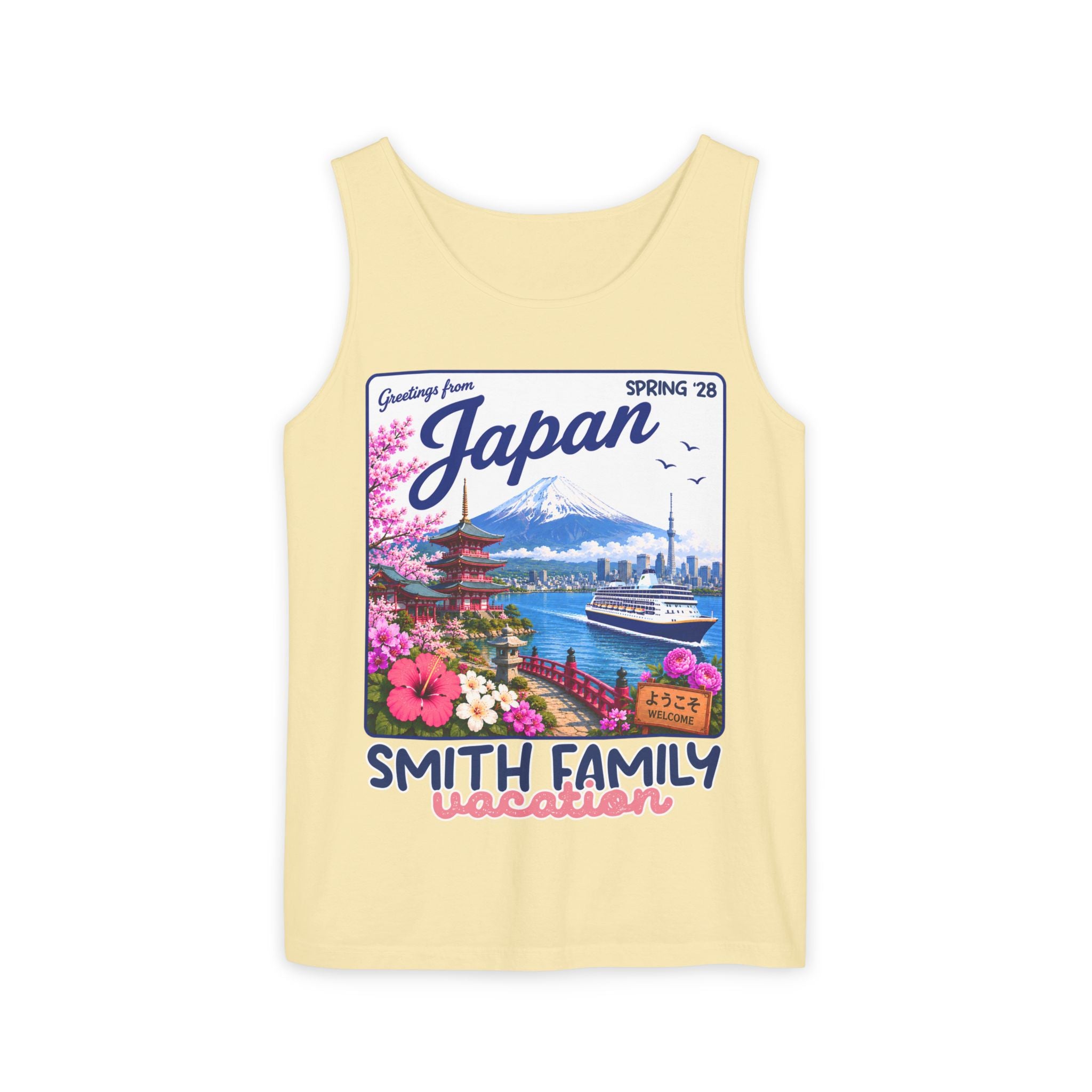 Greetings from Japan Tank Top - Suite Escape
