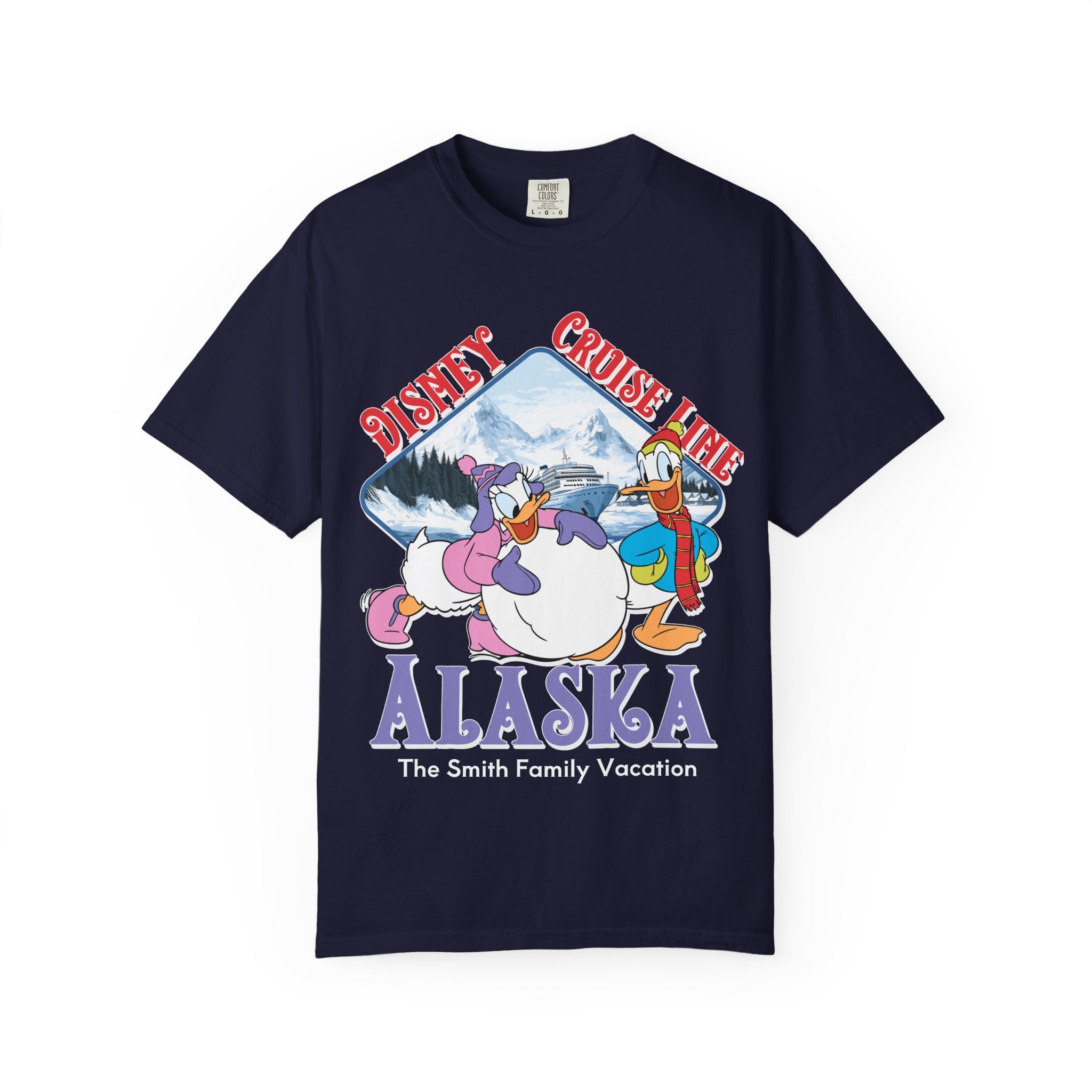 Magical Cruise Line Alaska Shirt - Donald & Daisy