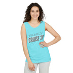 Personalized Slanted Text Tank Top - Suite Escape