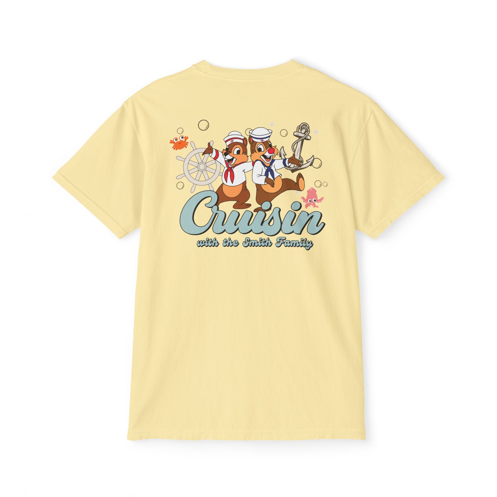 Magical Cruise Line "Cruisin" Pocket Tee - Chip & Dale