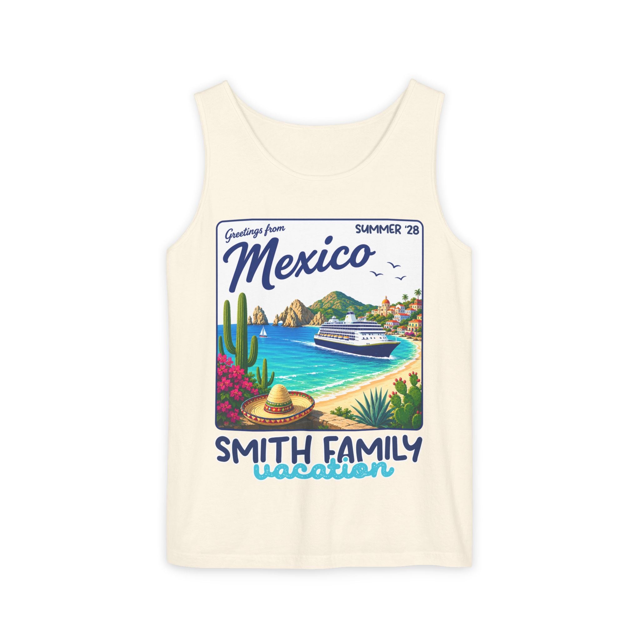 Greetings from Mexico Tank Top - Suite Escape