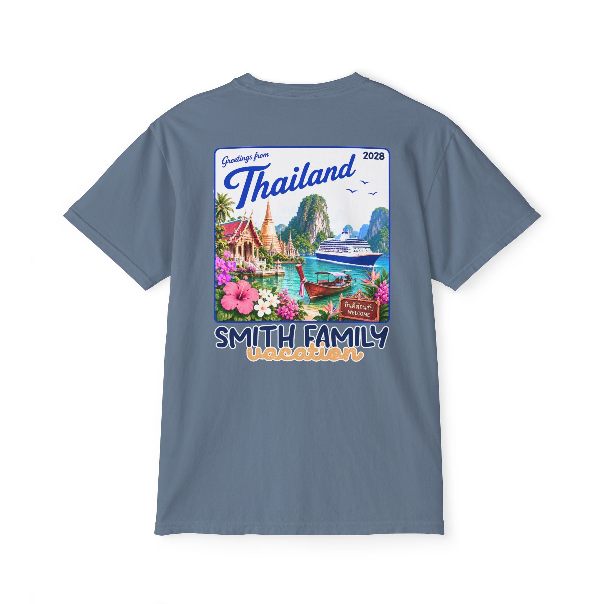 Greetings from Thailand Pocket Tee - Suite Escape