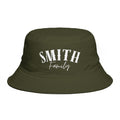 Personalized Curved Text Bucket Hat