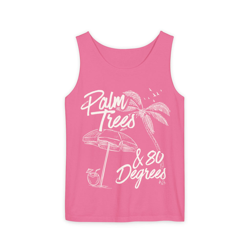 Palm Trees & 80 Degrees Tank Top - Suite Escape