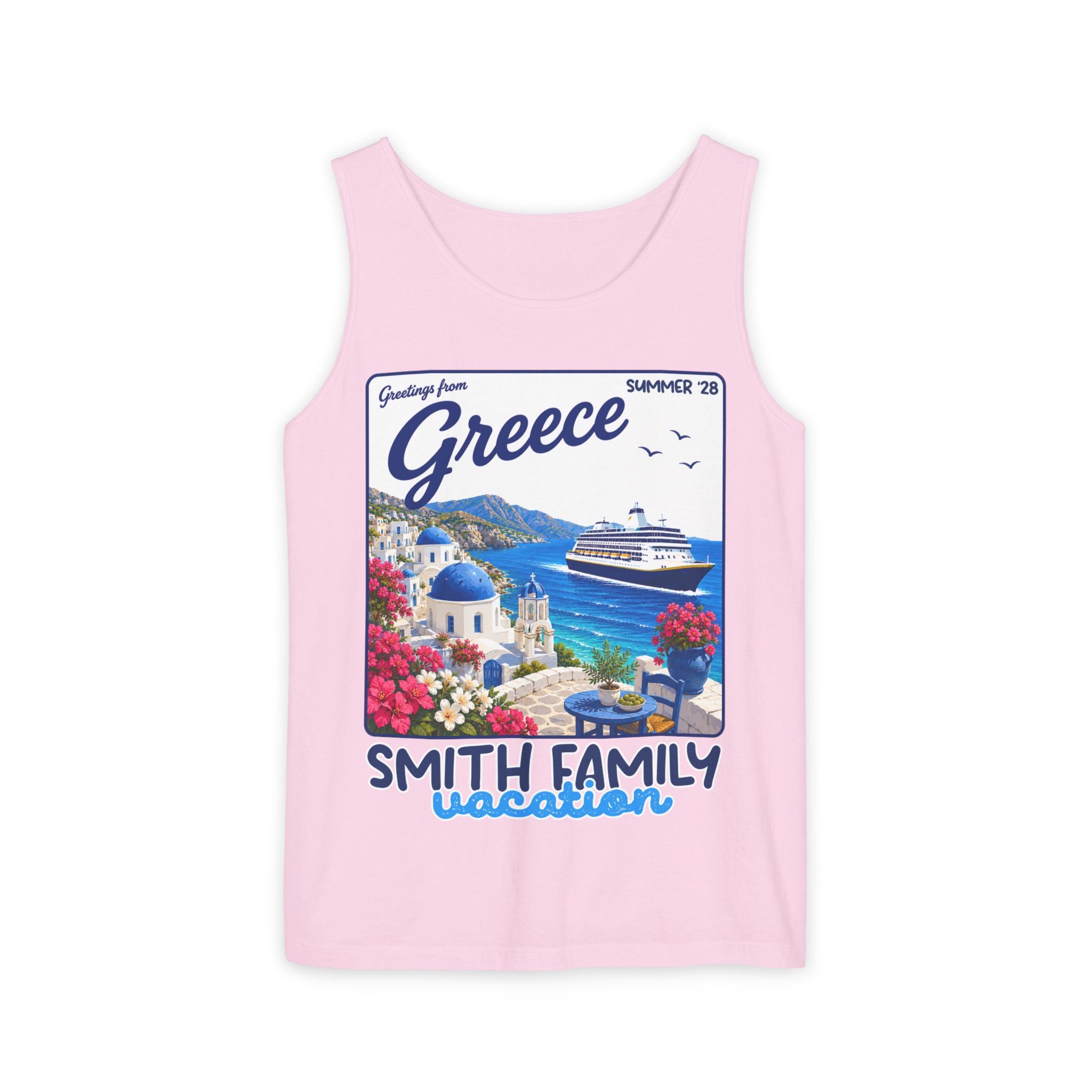 Greetings from Greece Tank Top - Suite Escape