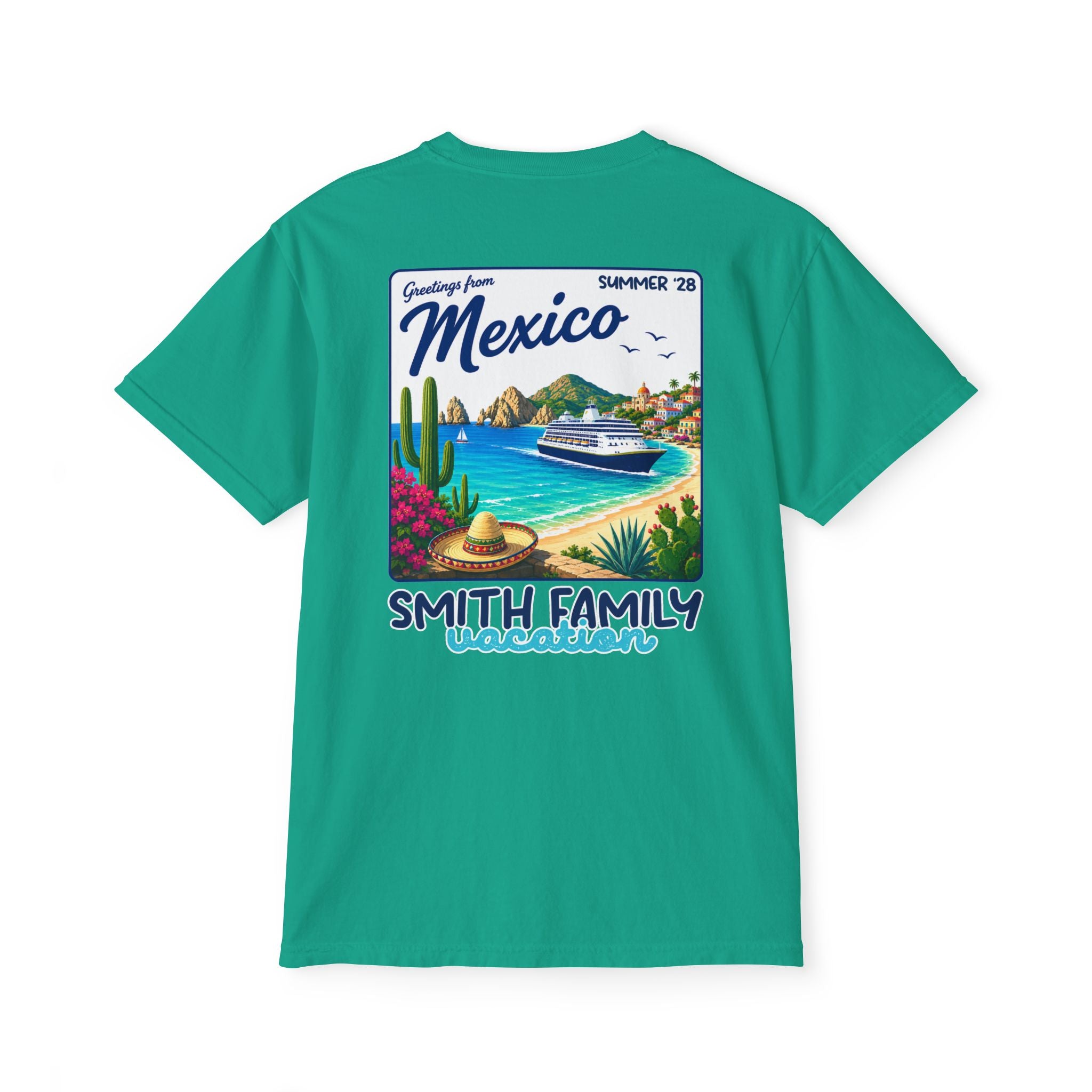 Greetings from Mexico Pocket Tee - Suite Escape