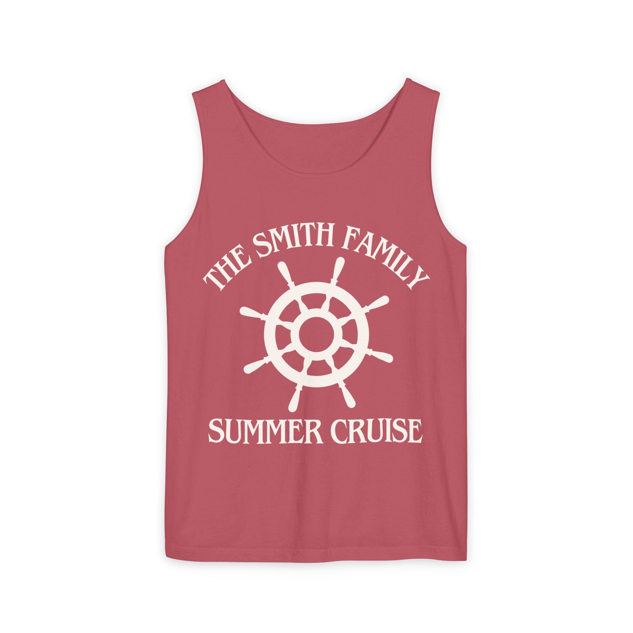 Personalized Ship Wheel Tank Top - Suite Escape