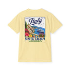 Greetings from Italy Pocket Tee - Suite Escape