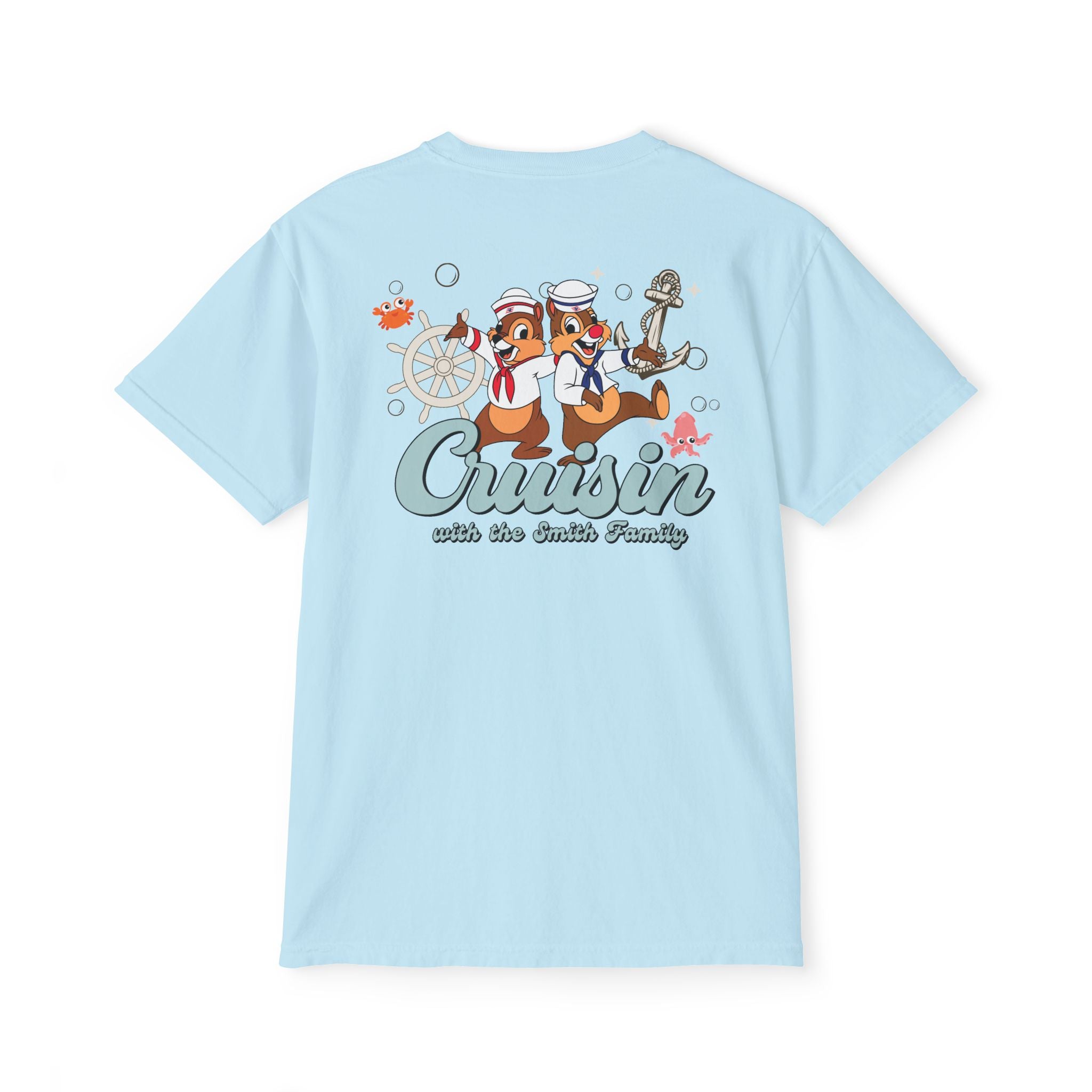 Magical Cruise Line "Cruisin" Pocket Tee - Chip & Dale
