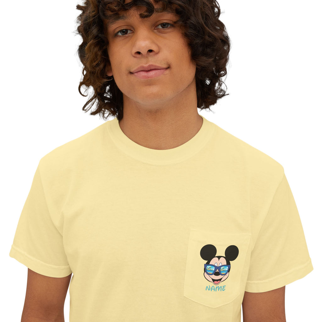 Magical Cruise Line Summer Beach Pocket Tee - Mickey