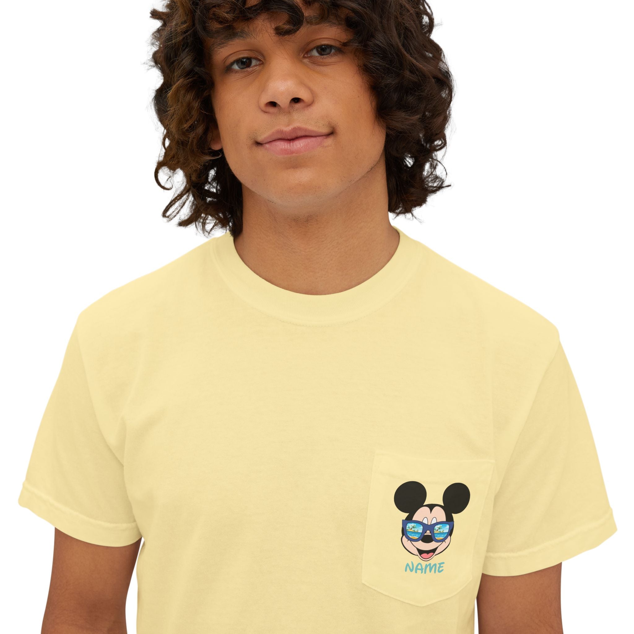 Magical Cruise Line Summer Beach Pocket Tee - Mickey