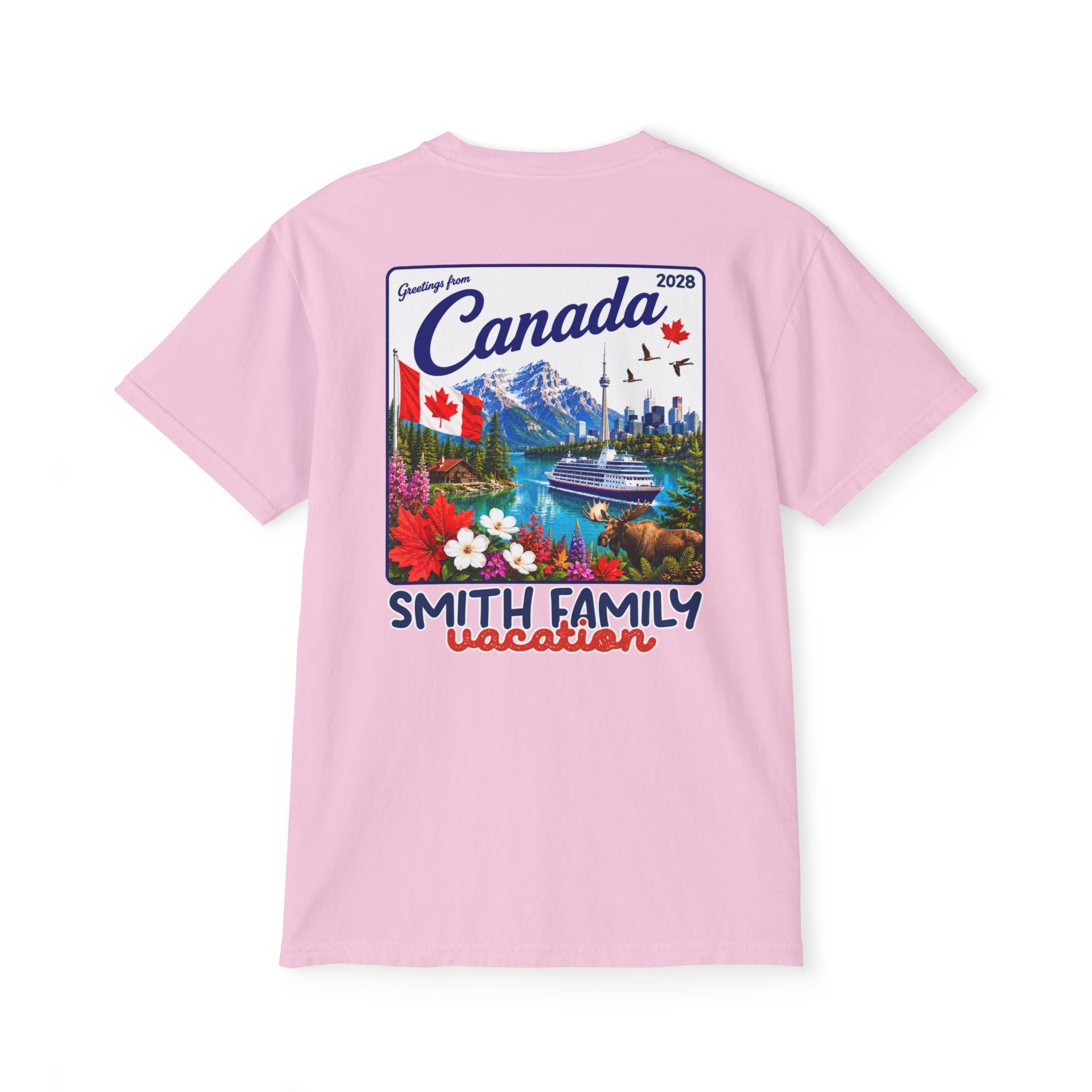 Greetings from Canada Pocket Tee - Suite Escape
