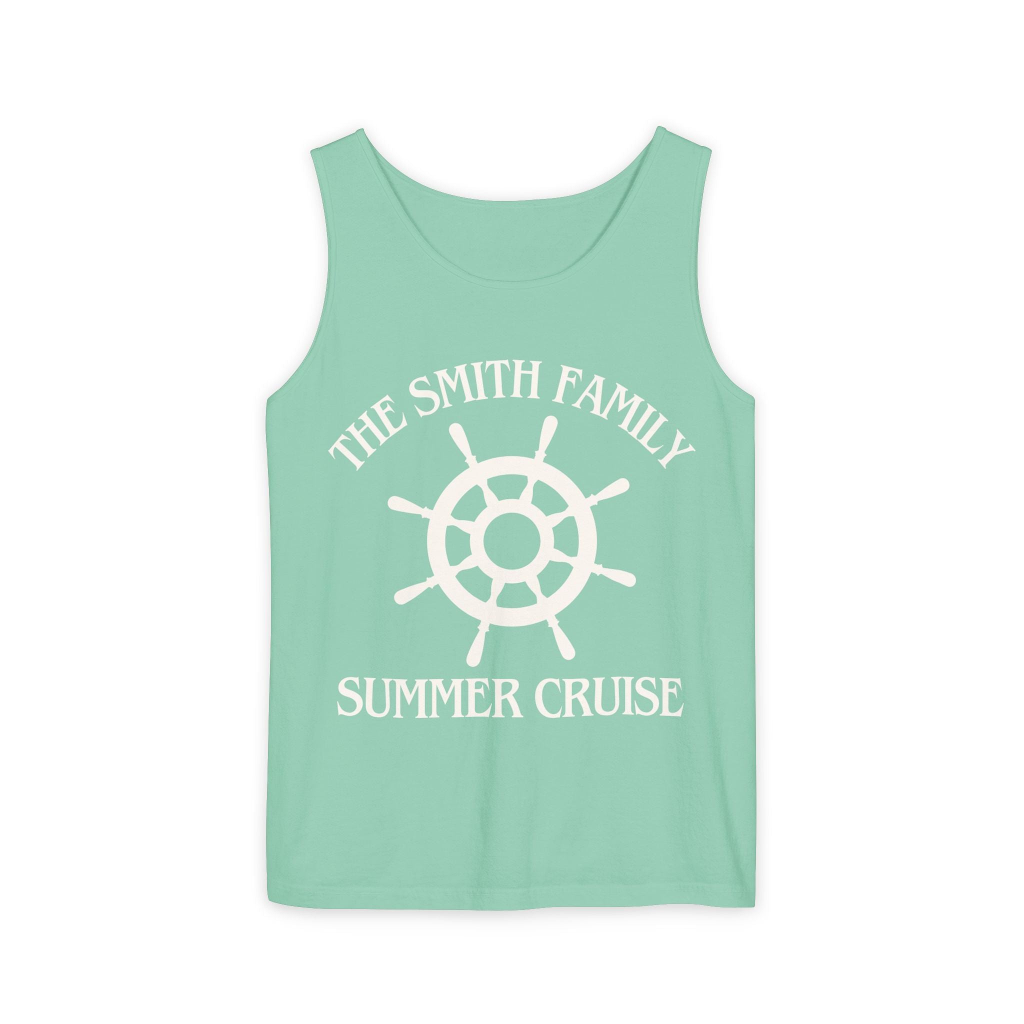 Personalized Ship Wheel Tank Top - Suite Escape