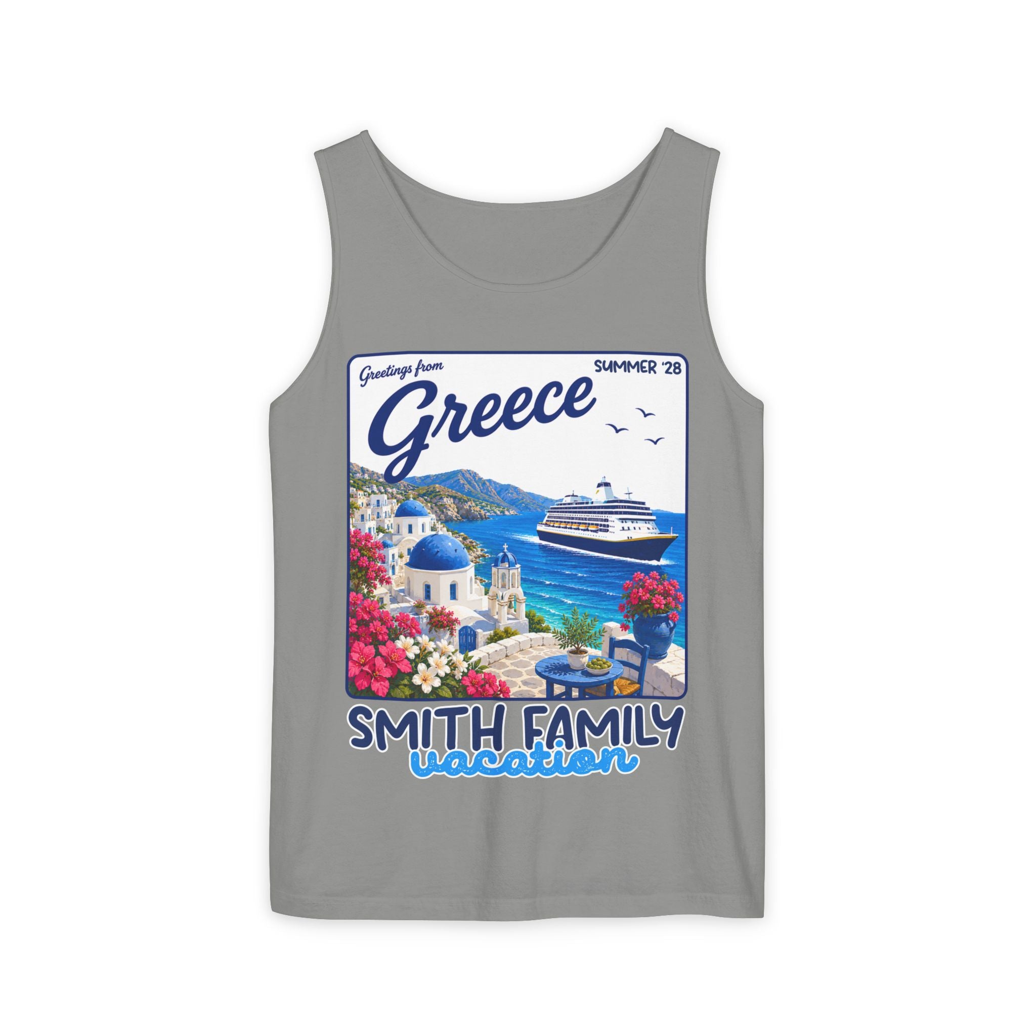 Greetings from Greece Tank Top - Suite Escape